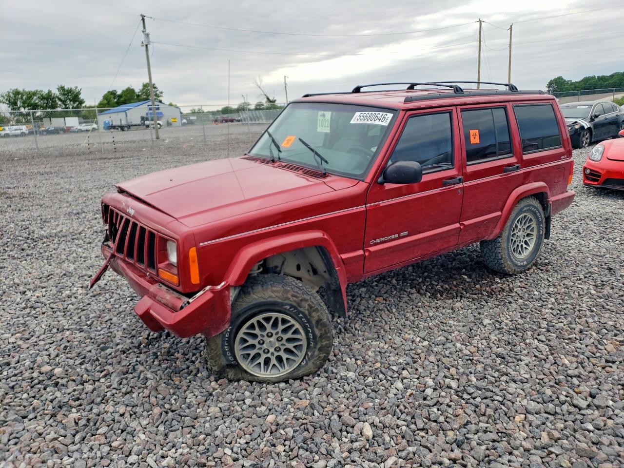 1998 Jeep Cherokee Limited Красный vin: 1J4FJ78S3WL183904