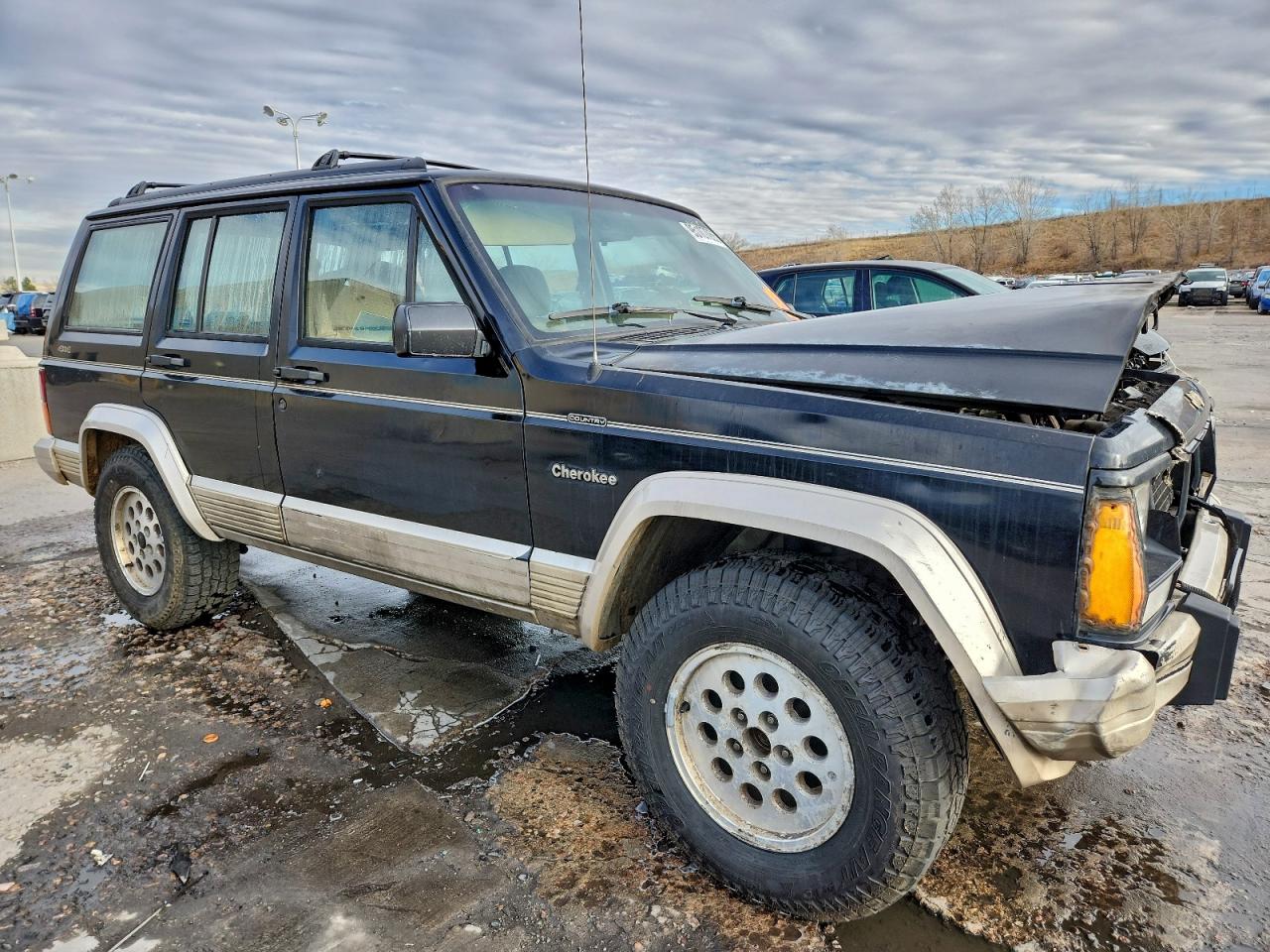 1996 Jeep Cherokee Country Black vin: 1J4FJ78S4TL237867