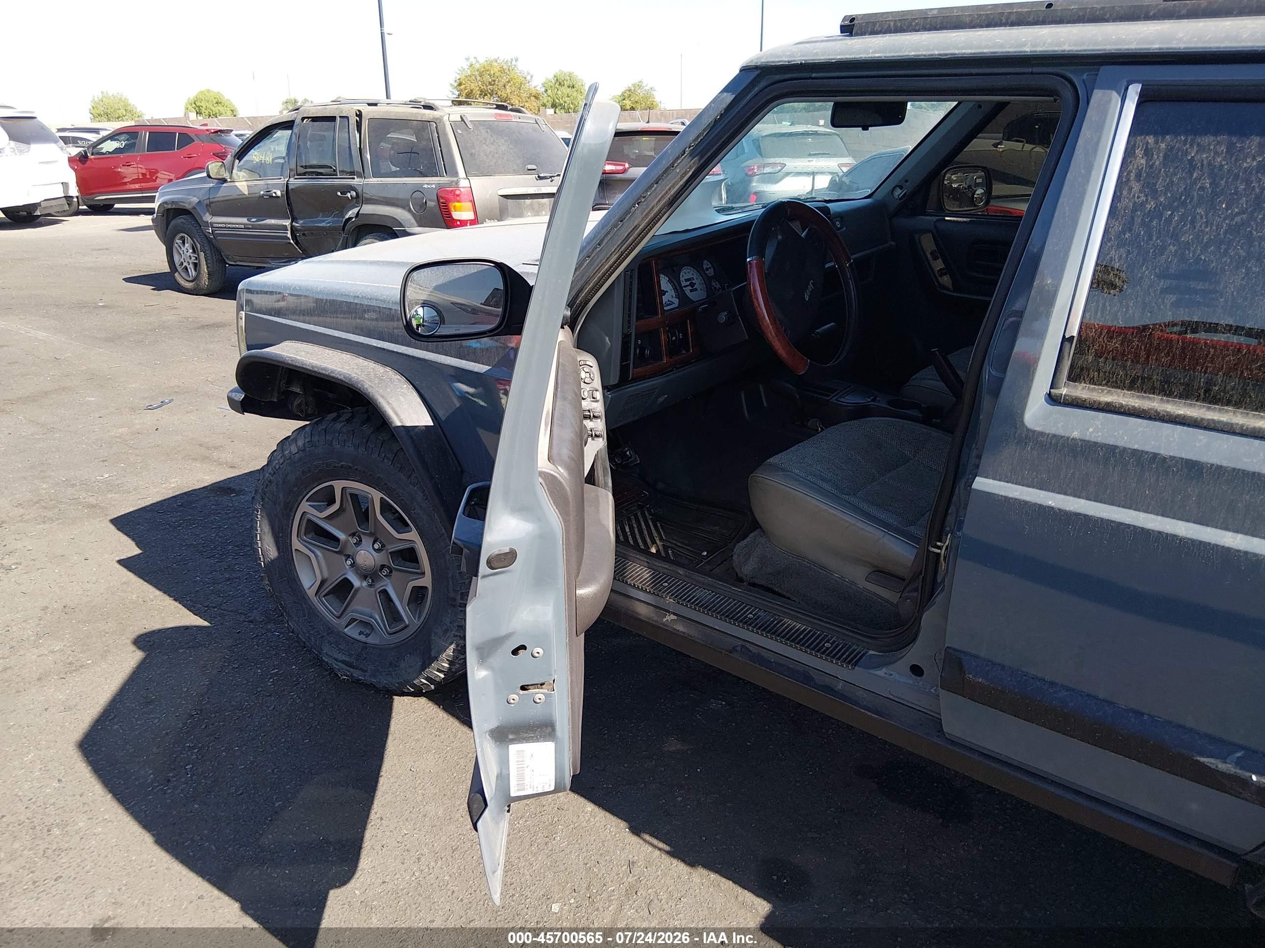 1995 Jeep Cherokee Country Gray vin: 1J4FJ78S5SL540171