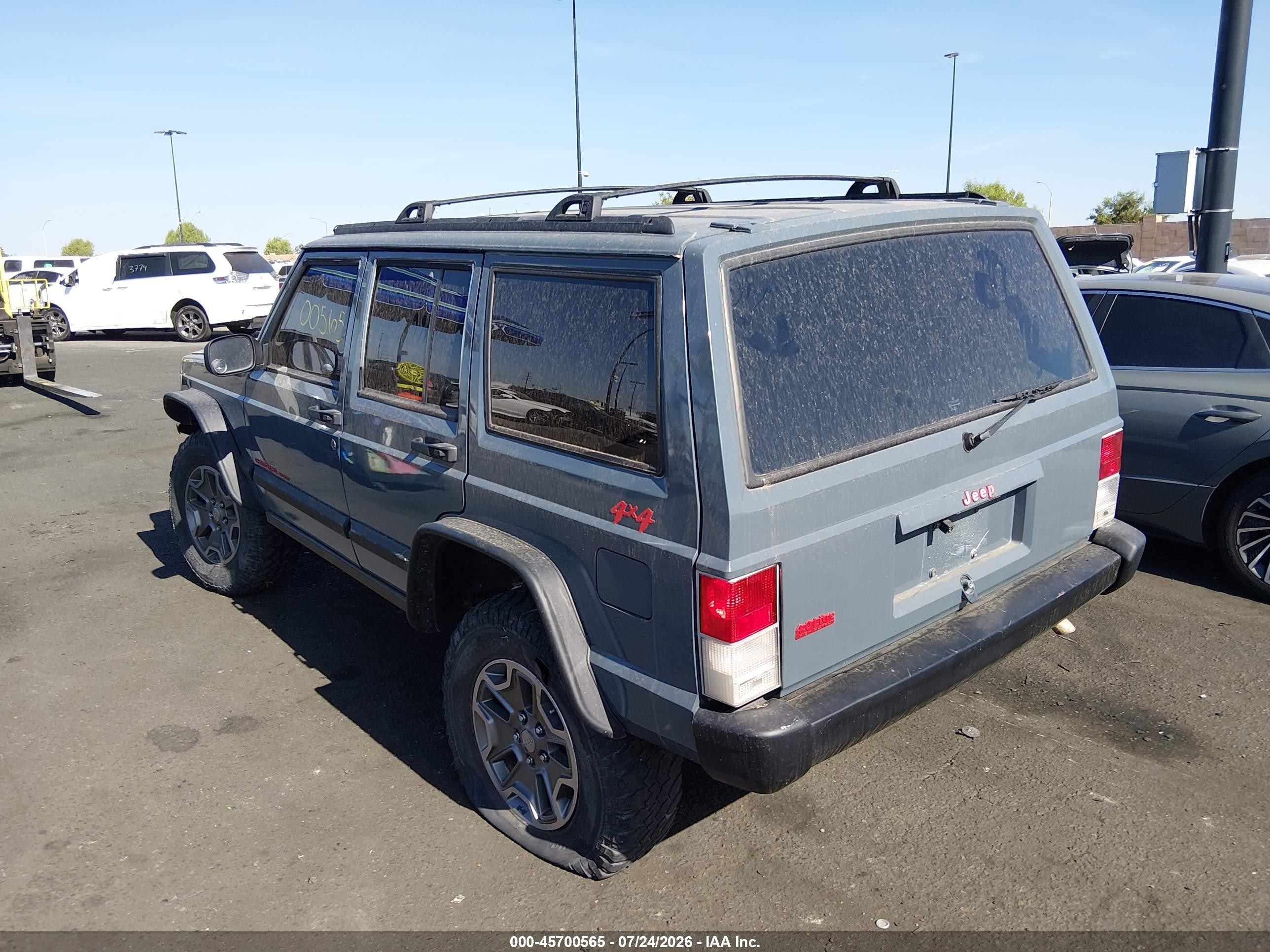 1995 Jeep Cherokee Country Gray vin: 1J4FJ78S5SL540171