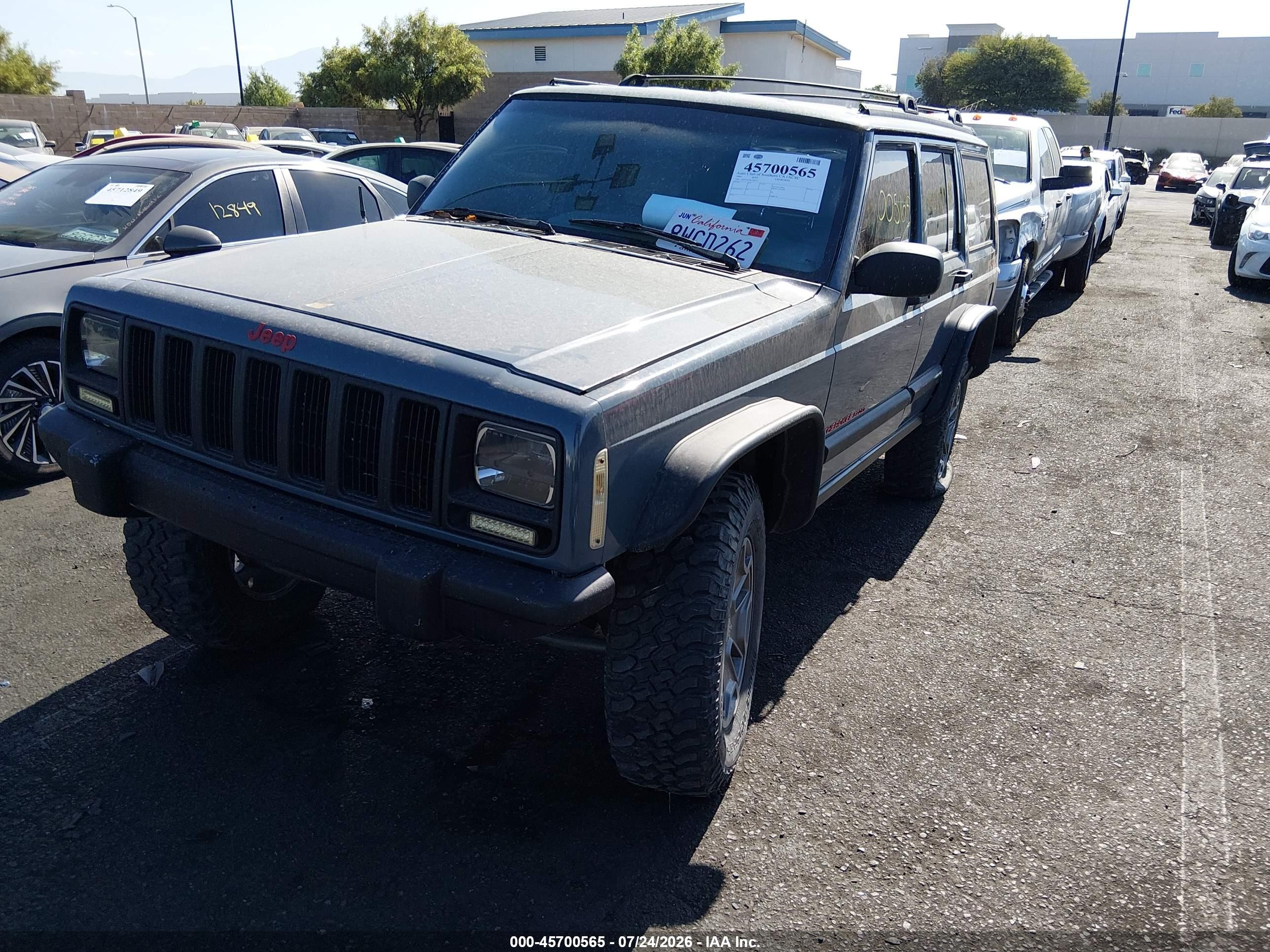 1995 Jeep Cherokee Country Gray vin: 1J4FJ78S5SL540171