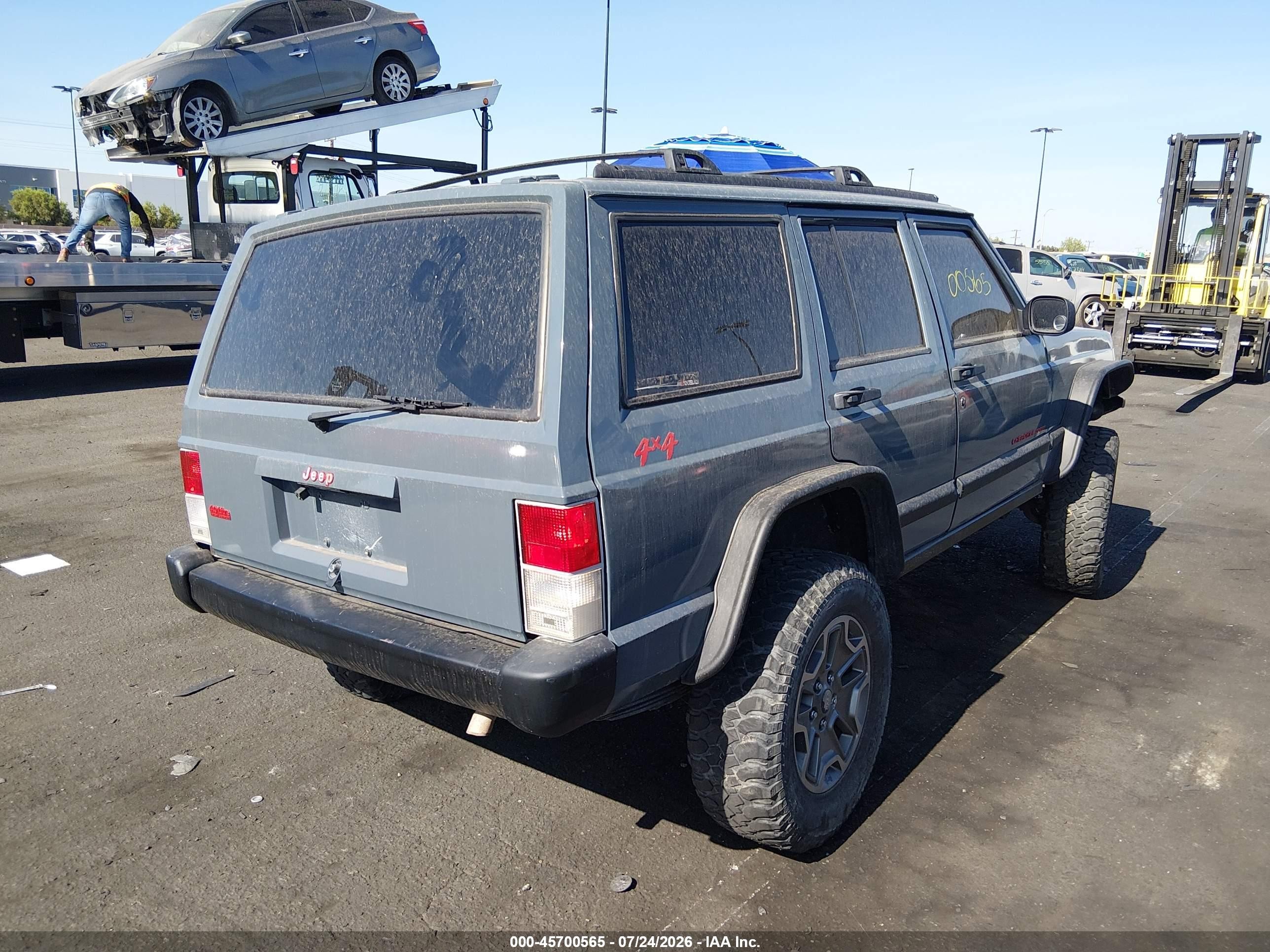 1995 Jeep Cherokee Country Gray vin: 1J4FJ78S5SL540171