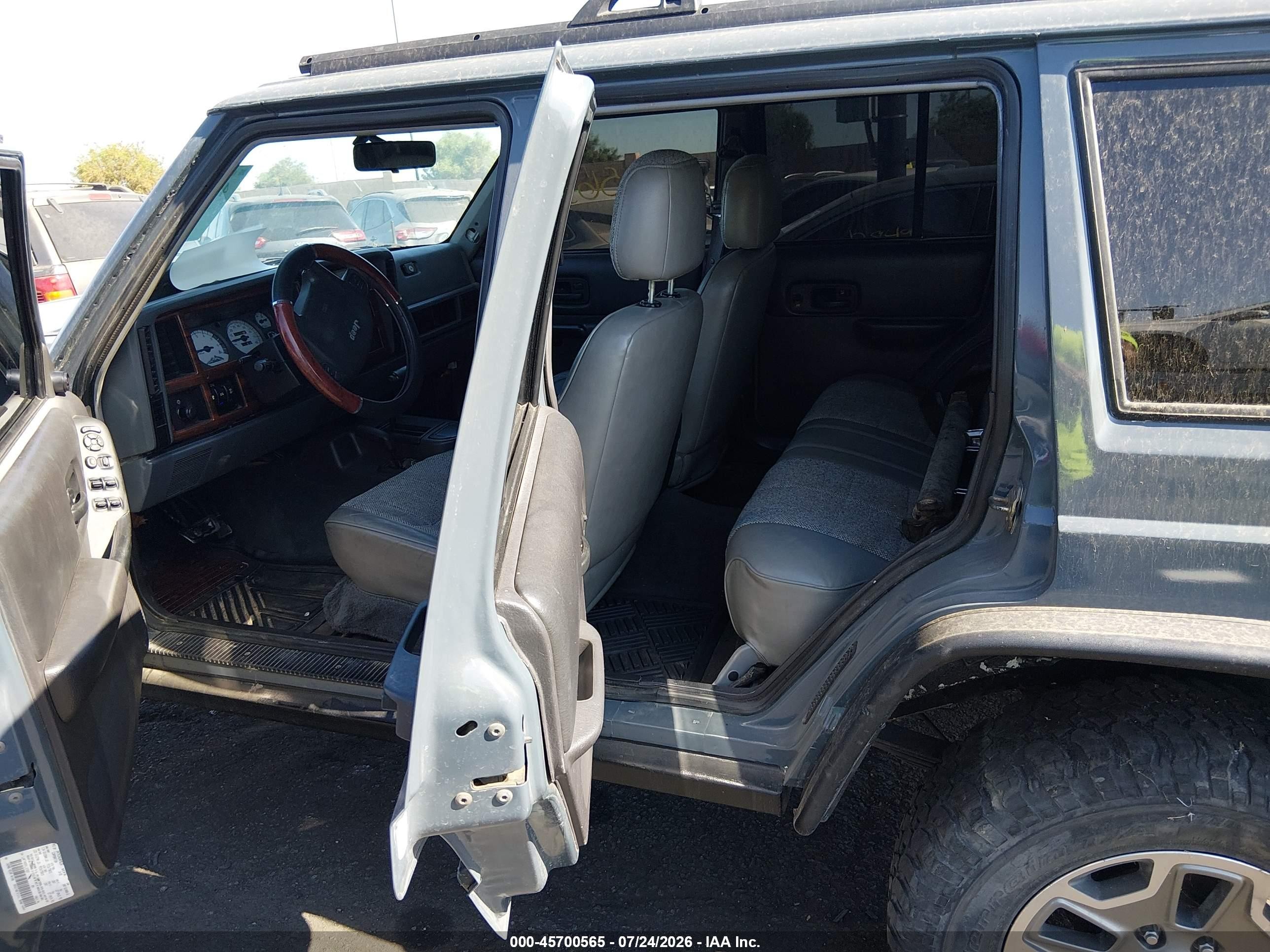 1995 Jeep Cherokee Country Gray vin: 1J4FJ78S5SL540171