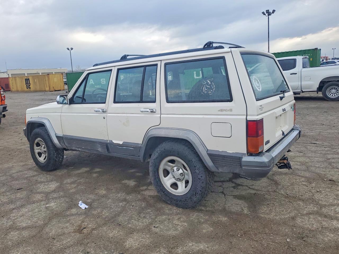 1996 Jeep Cherokee Country White vin: 1J4FJ78S5TL310096