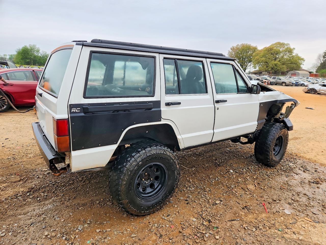1993 Jeep Cherokee Country White vin: 1J4FJ78S6PL596501