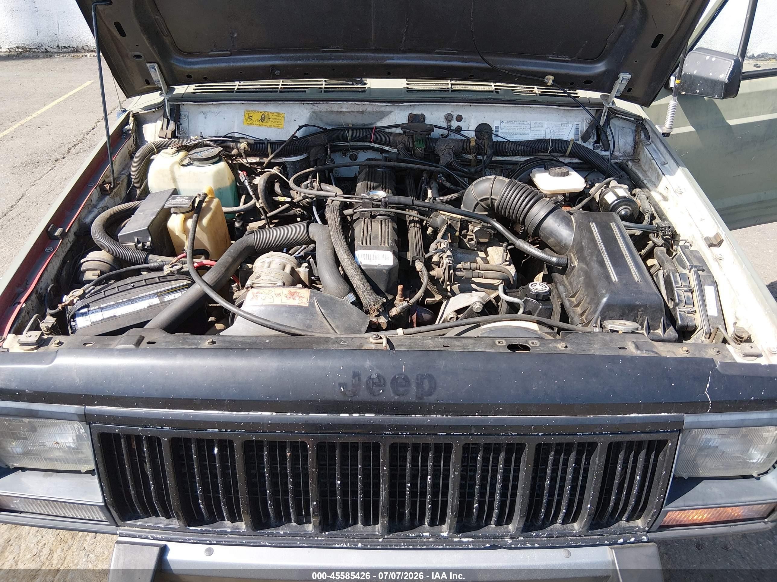 1994 Jeep Cherokee Country Green vin: 1J4FJ78S6RL130683