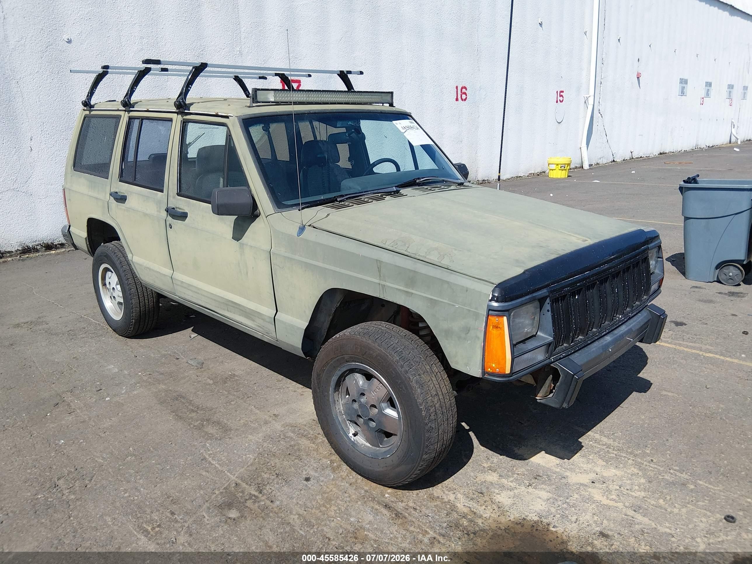 1994 Jeep Cherokee Country Green vin: 1J4FJ78S6RL130683