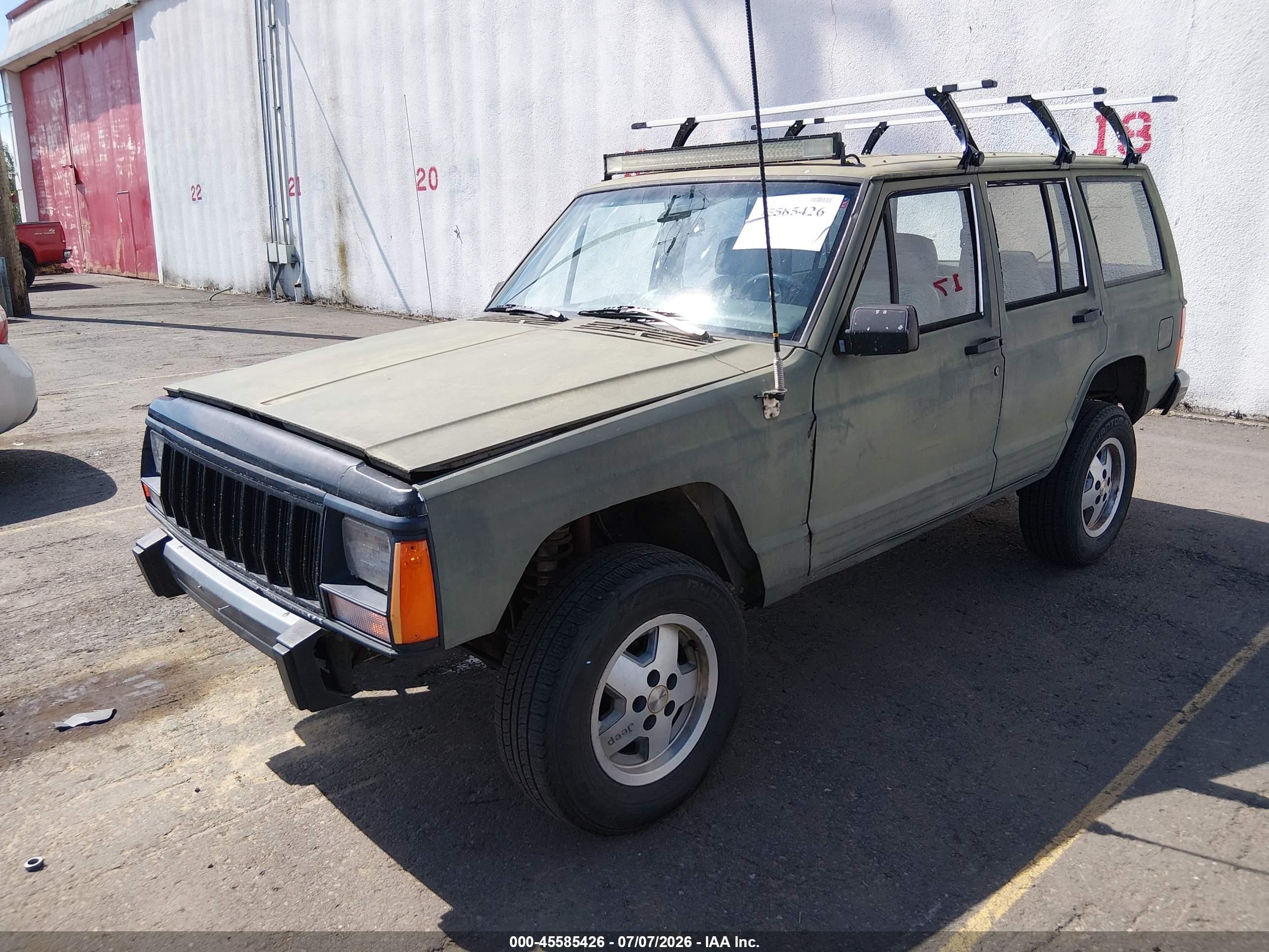 1994 Jeep Cherokee Country Green vin: 1J4FJ78S6RL130683