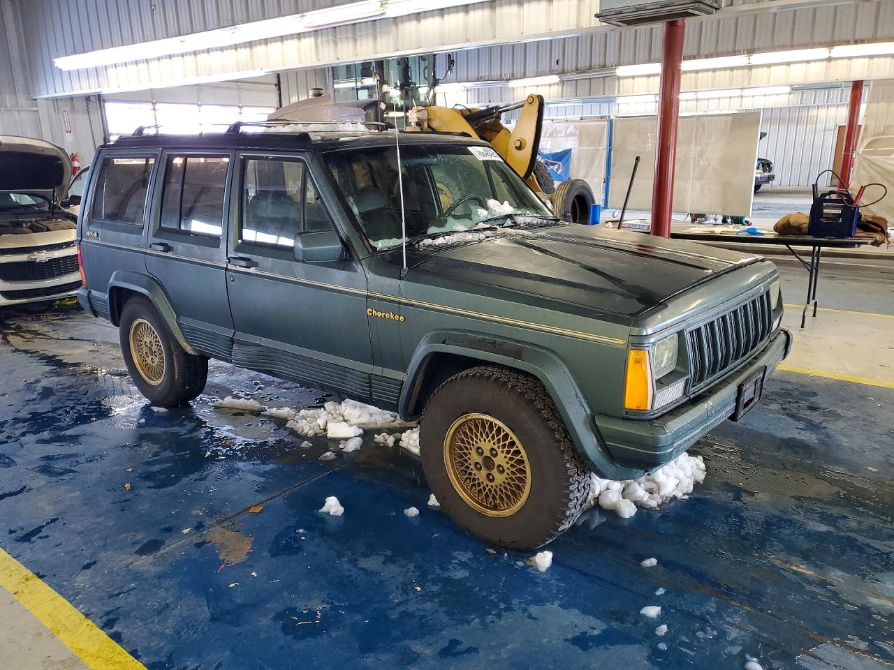 1992 Jeep Cherokee Limited Gray vin: 1J4FJ78S8NL178664