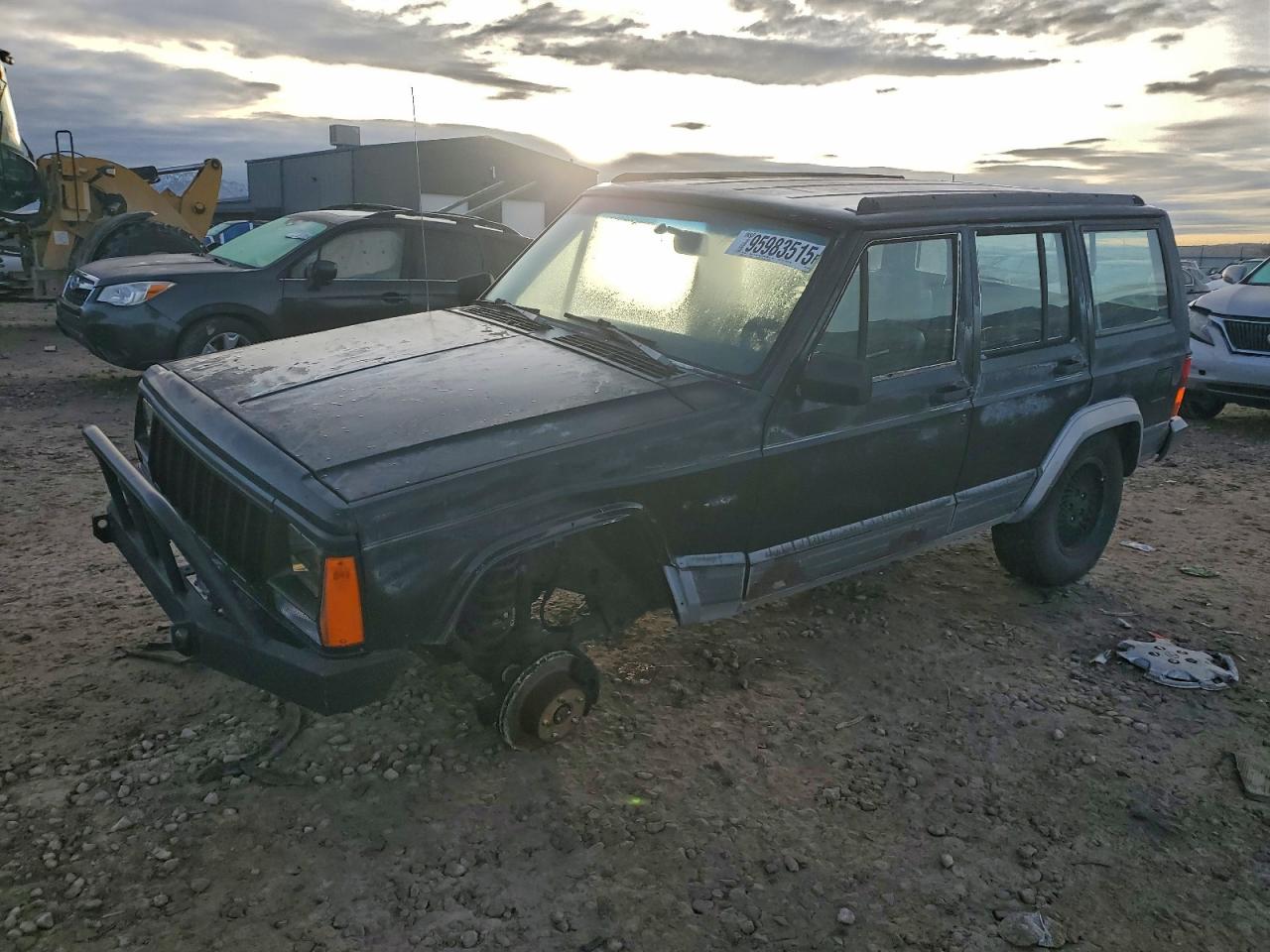 1993 Jeep Cherokee Country Black vin: 1J4FJ78S9PL589039