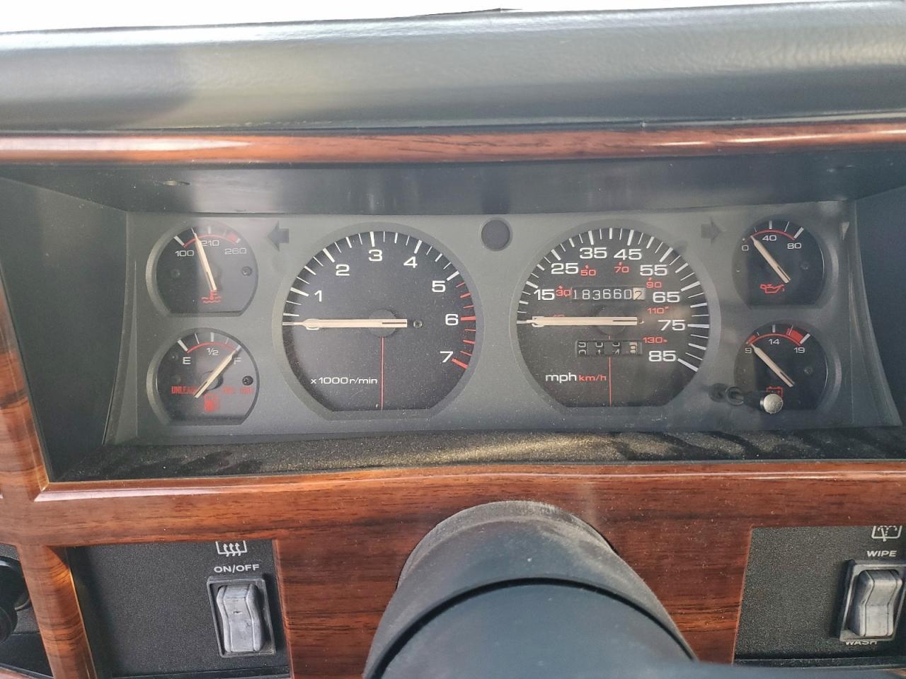1993 Jeep Cherokee Country Black vin: 1J4FJ78S9PL589039