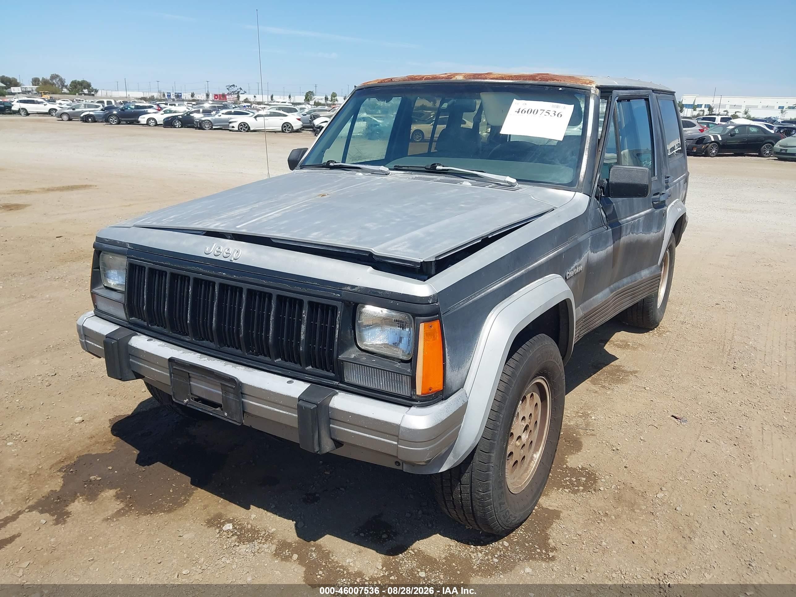 1993 Jeep Cherokee Country Gray vin: 1J4FJ78S9PL640717