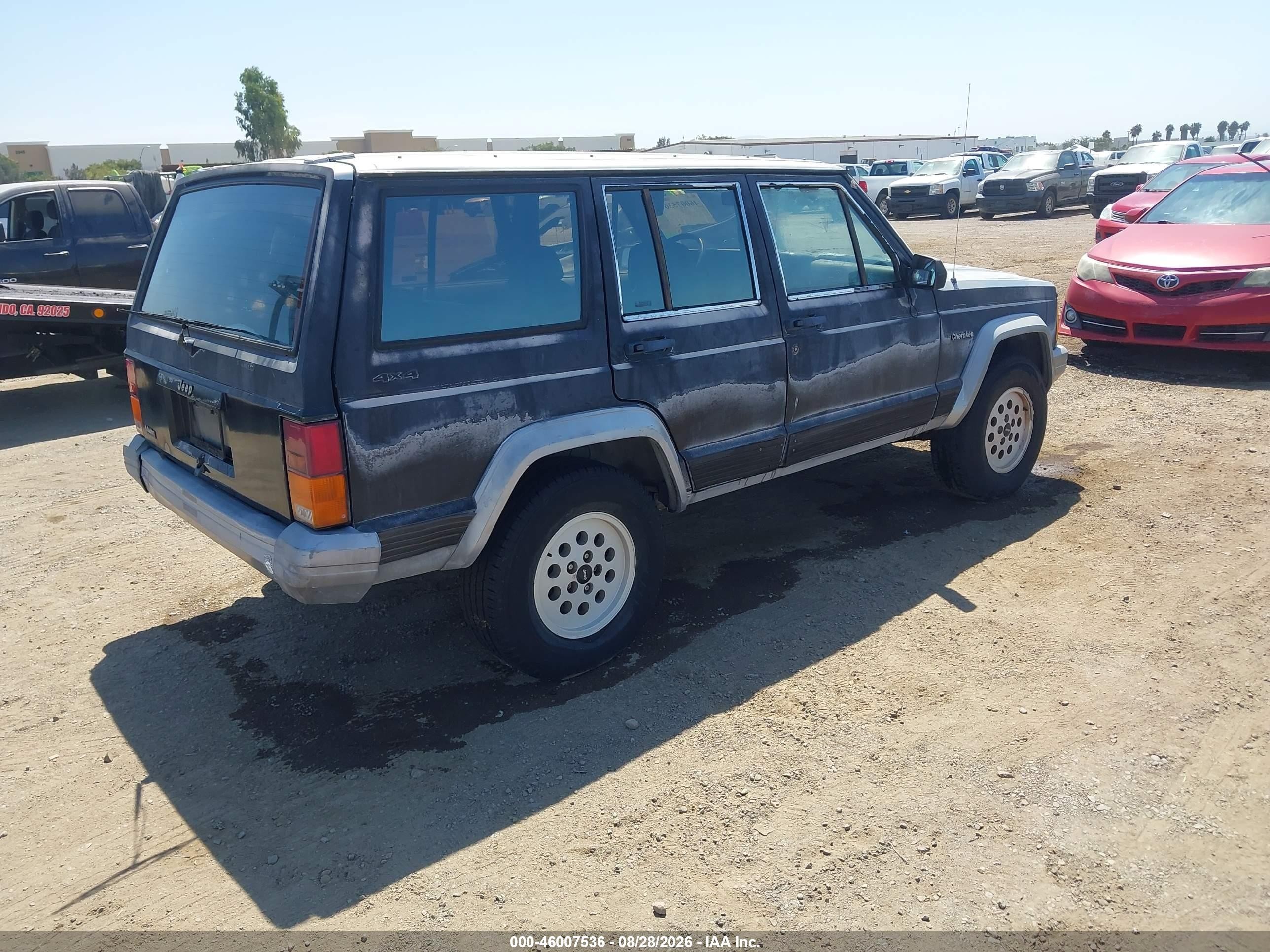 1993 Jeep Cherokee Country Gray vin: 1J4FJ78S9PL640717