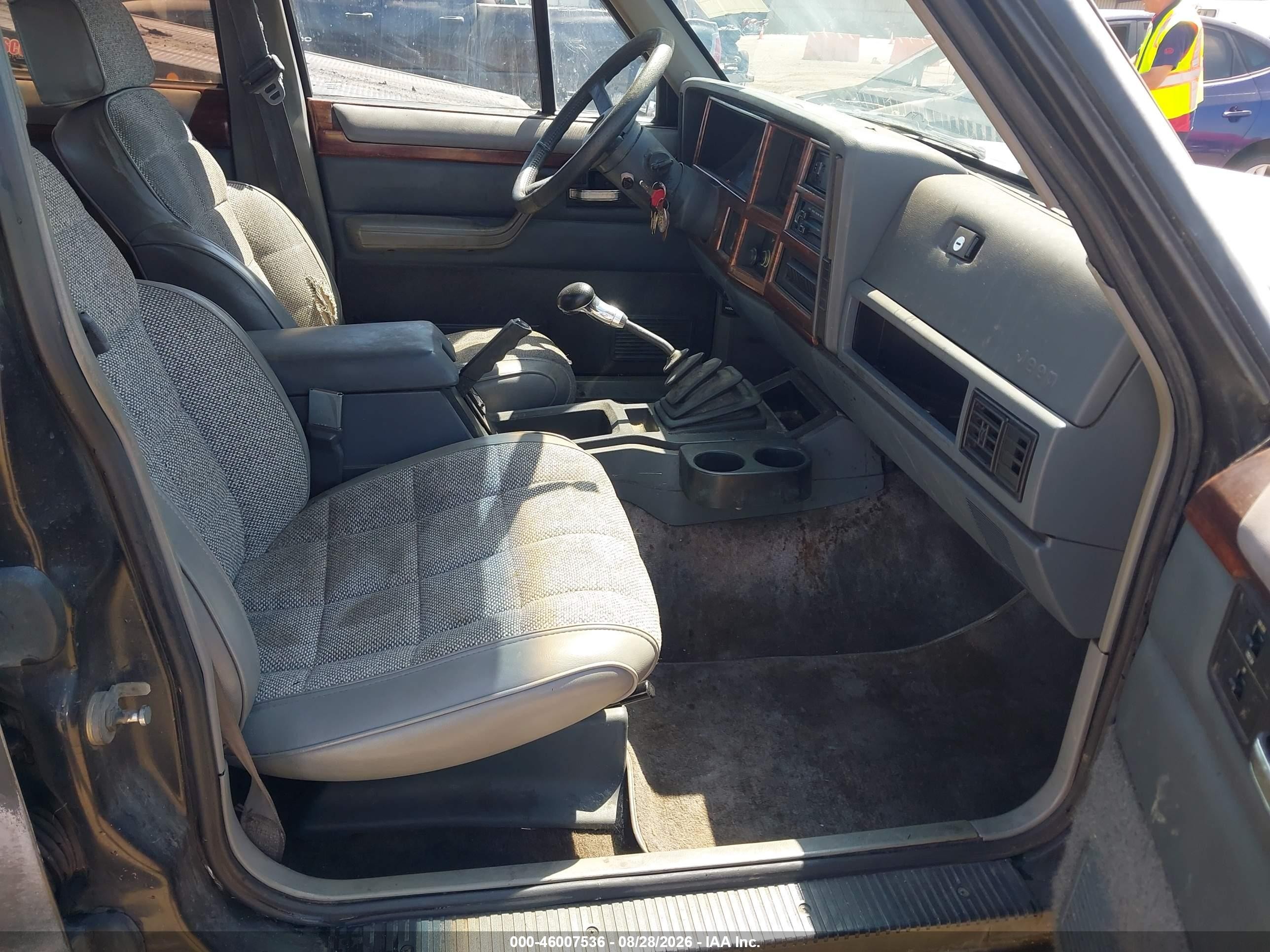 1993 Jeep Cherokee Country Gray vin: 1J4FJ78S9PL640717