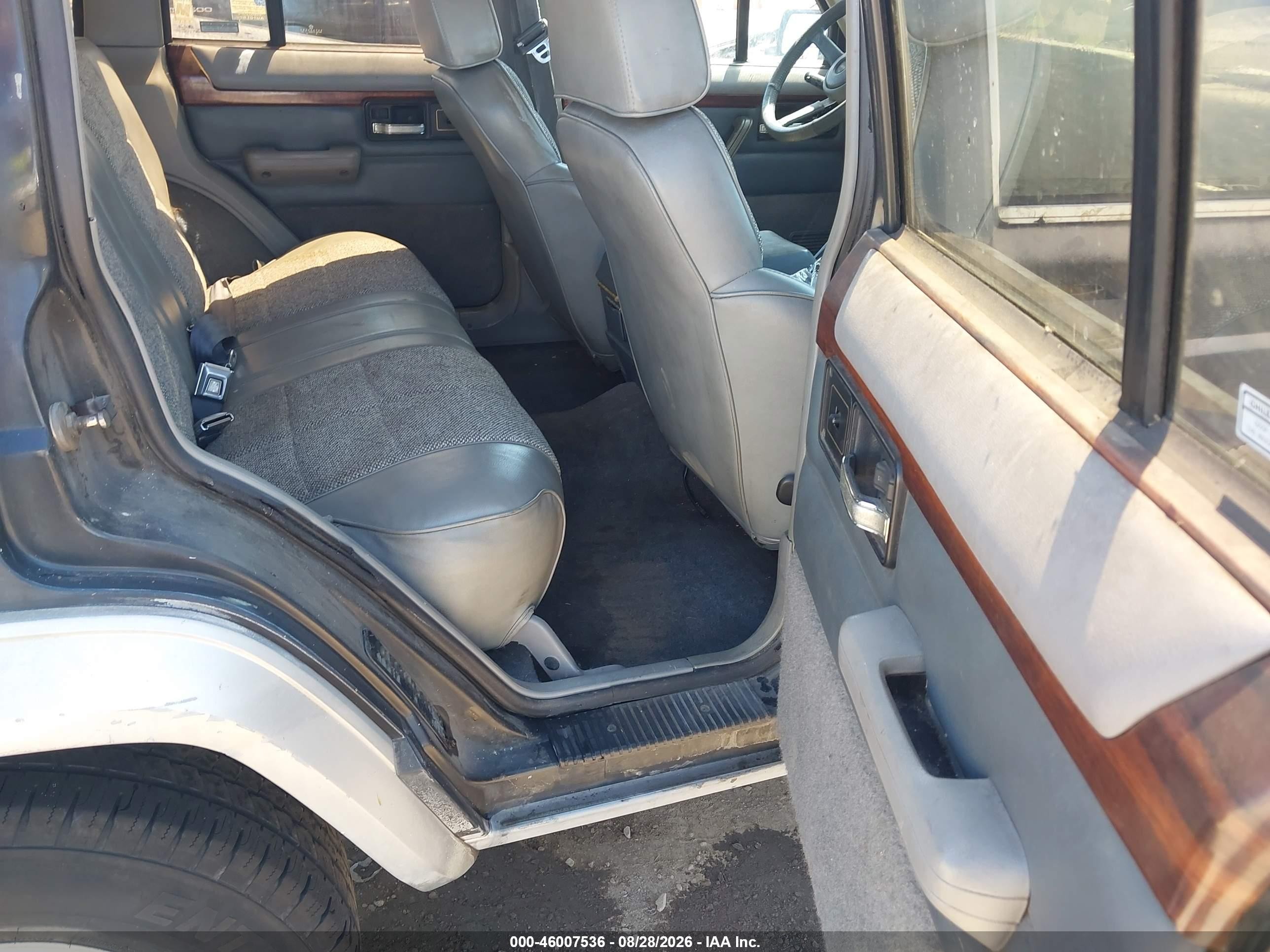 1993 Jeep Cherokee Country Gray vin: 1J4FJ78S9PL640717