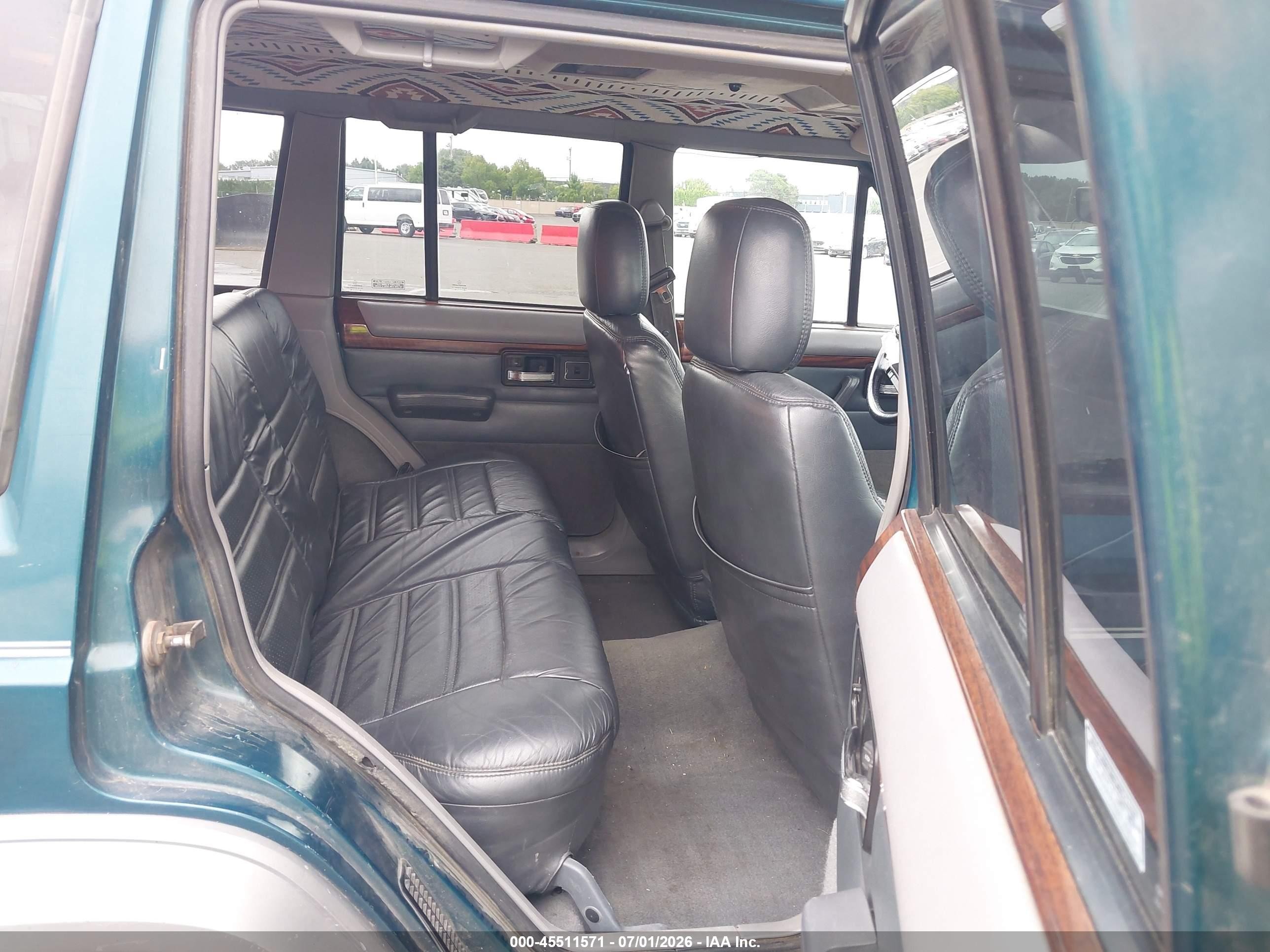 1996 Jeep Cherokee Country Green vin: 1J4FJ78S9TL270590