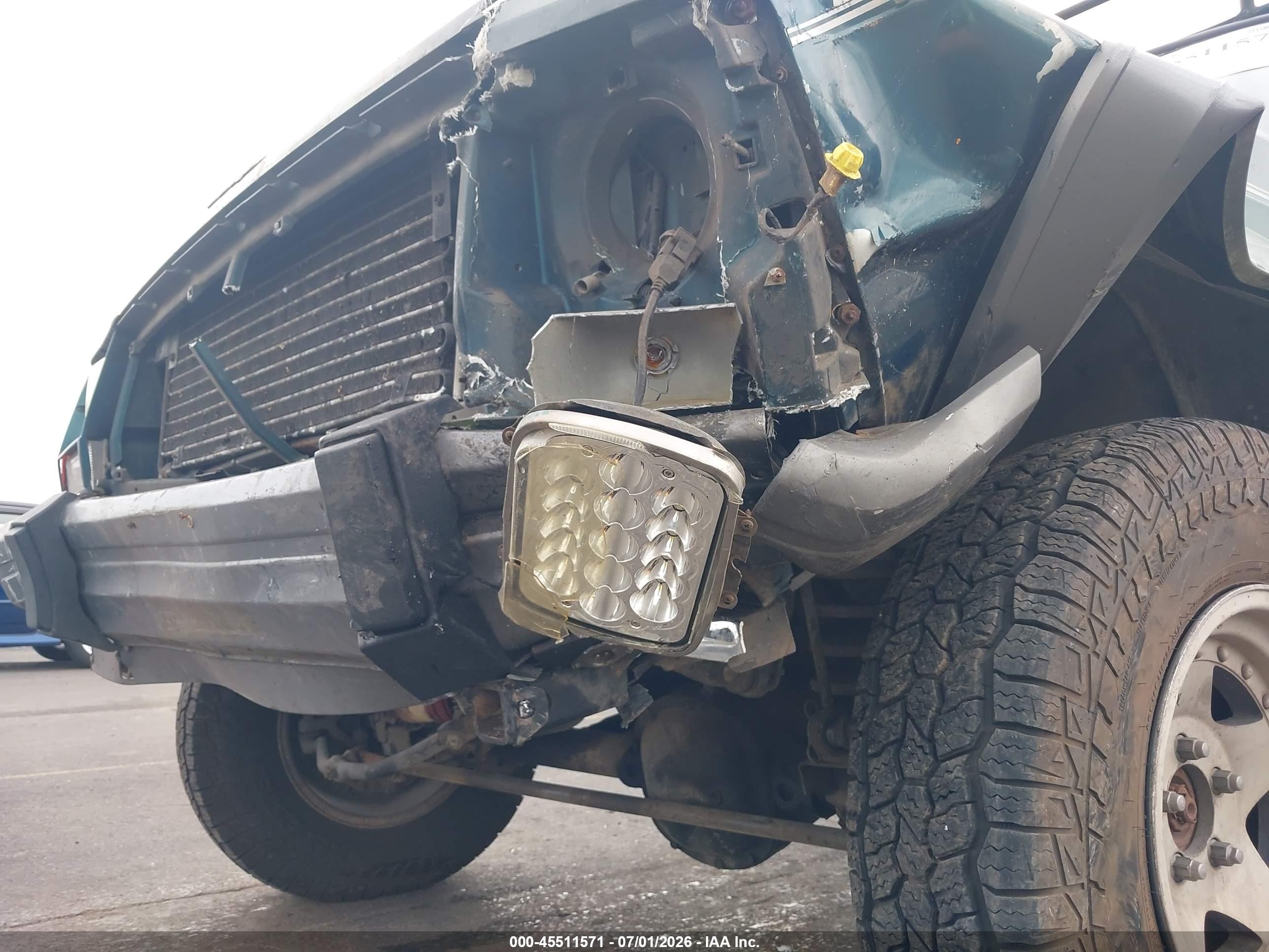 1996 Jeep Cherokee Country Green vin: 1J4FJ78S9TL270590