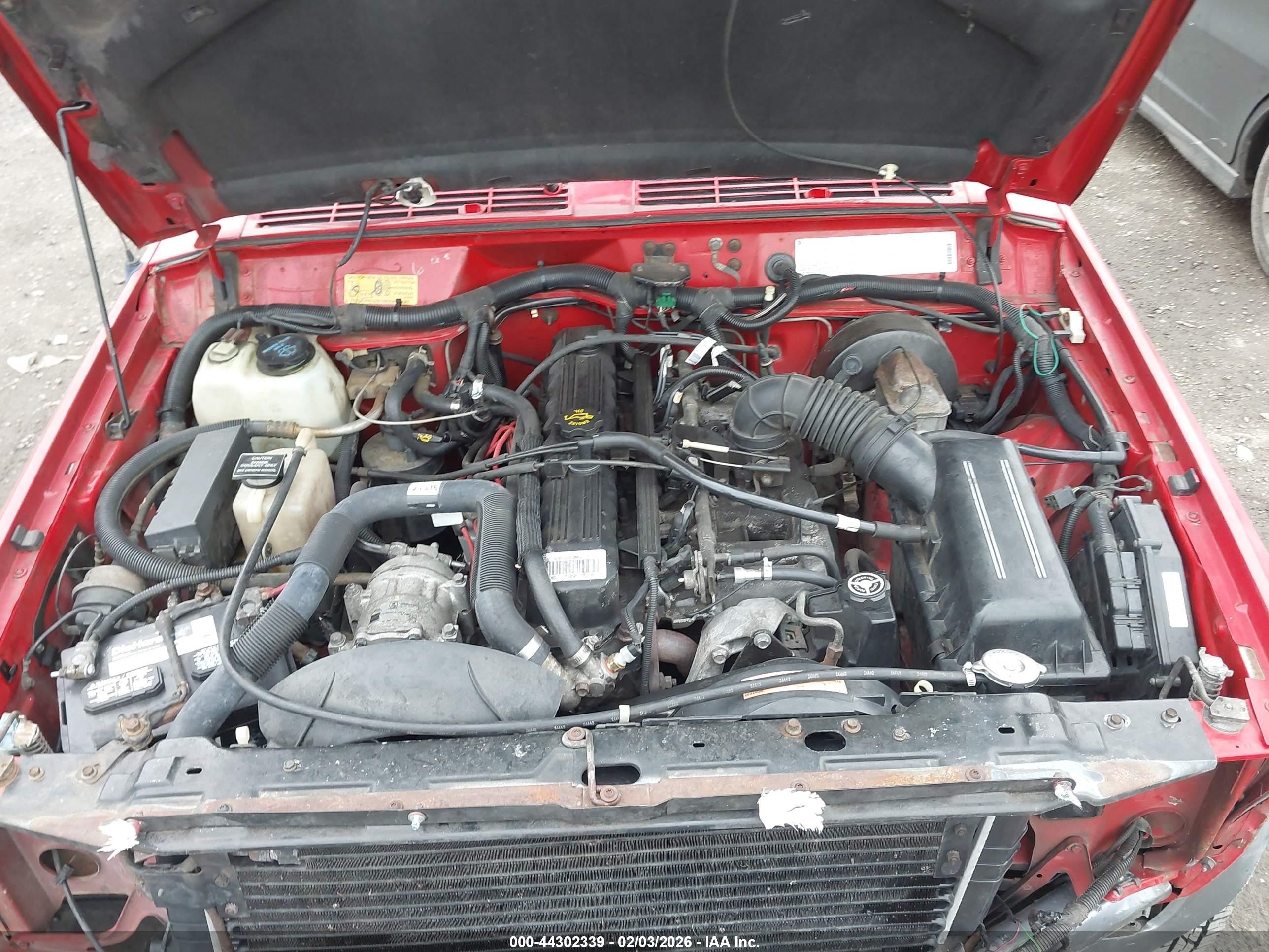1993 Jeep Cherokee Country Red vin: 1J4FJ78SXPL589079
