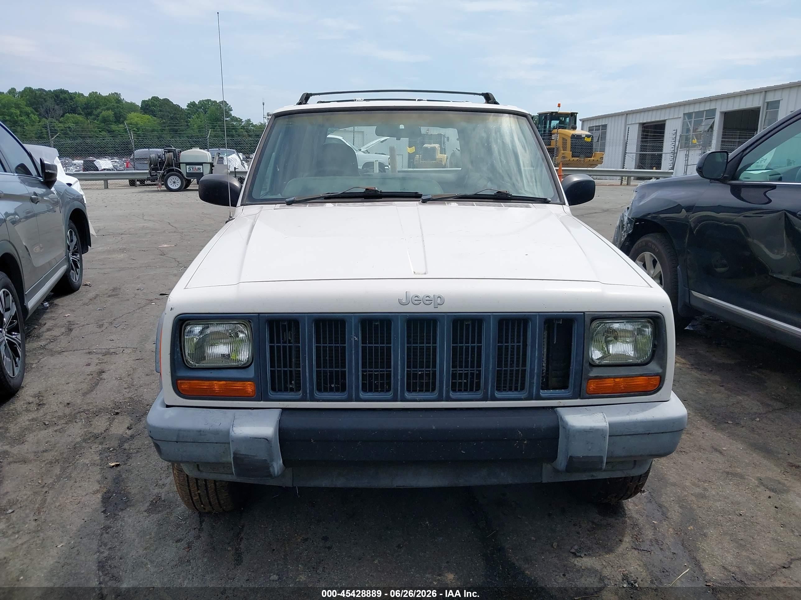2001 Jeep Cherokee Rhd Postal Unit White vin: 1J4FN28S61L616549