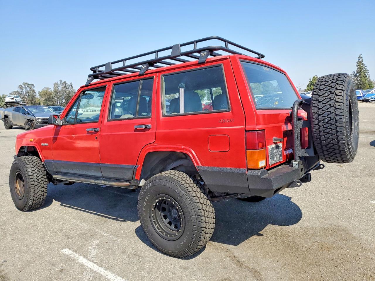 1995 Jeep Cherokee Sport Красный vin: 1J4FN68S1SL602714