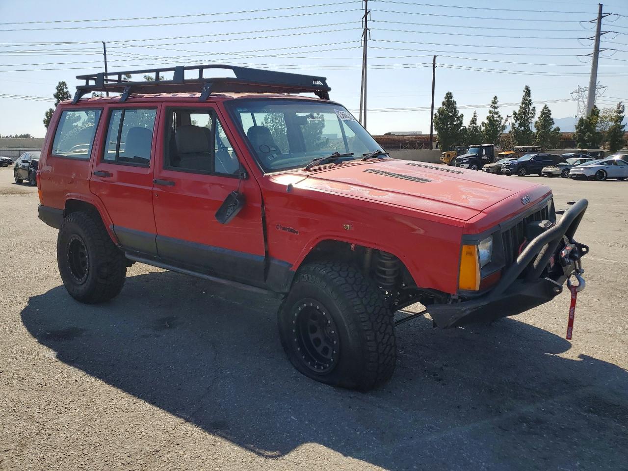 1995 Jeep Cherokee Sport Красный vin: 1J4FN68S1SL602714