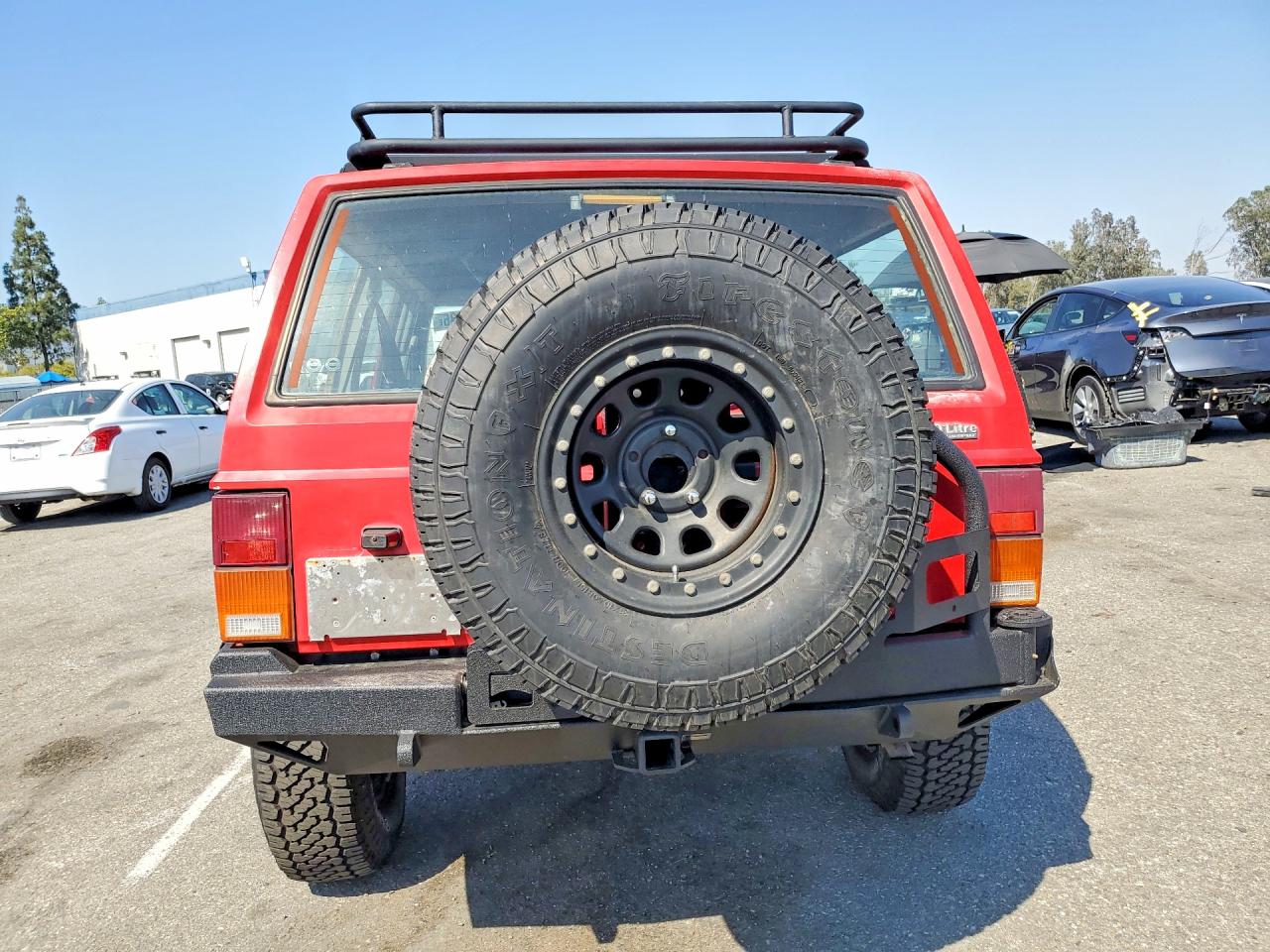 1995 Jeep Cherokee Sport Красный vin: 1J4FN68S1SL602714