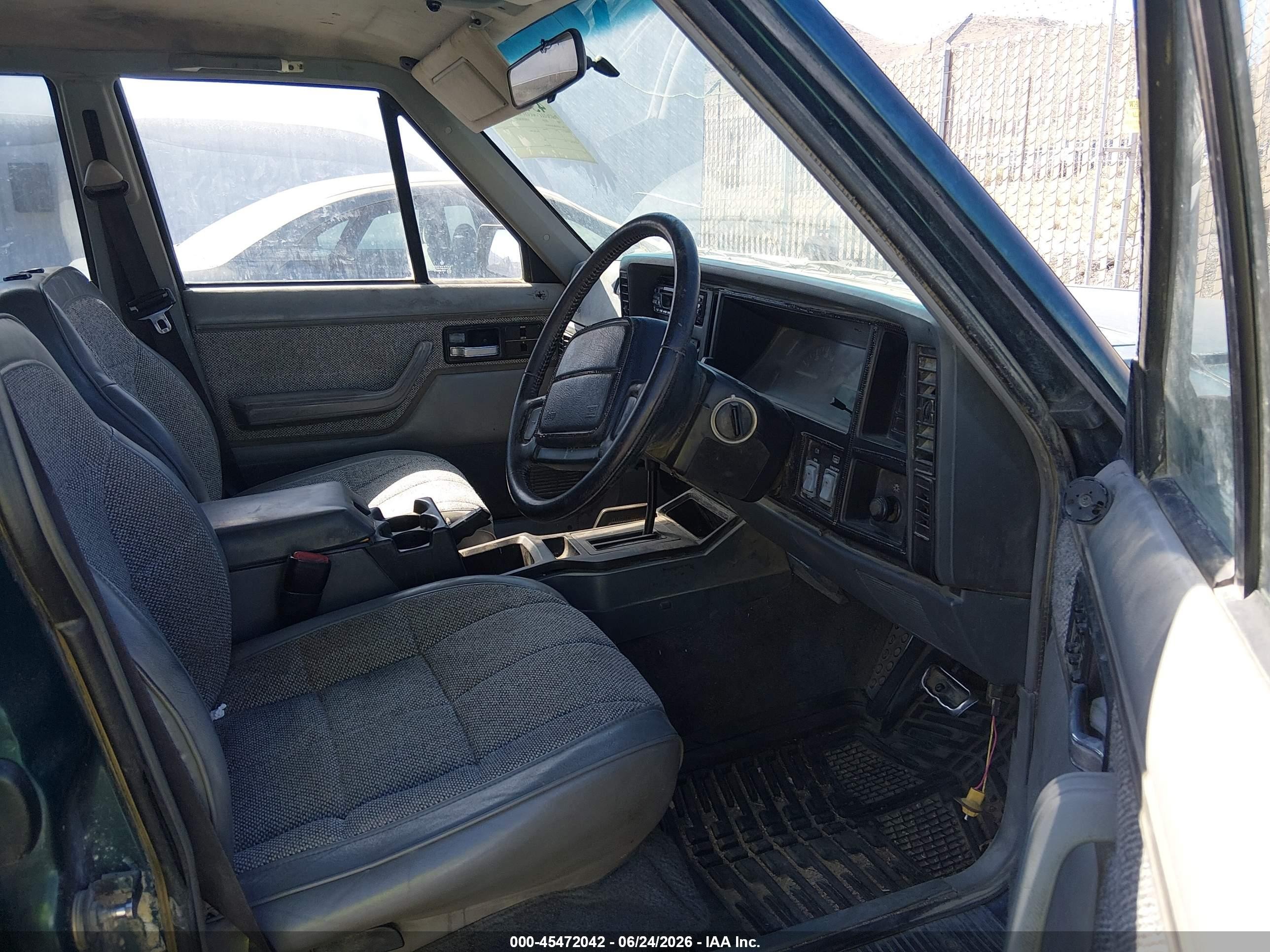 1995 Jeep Cherokee Sport Green vin: 1J4FN68S7SL609974