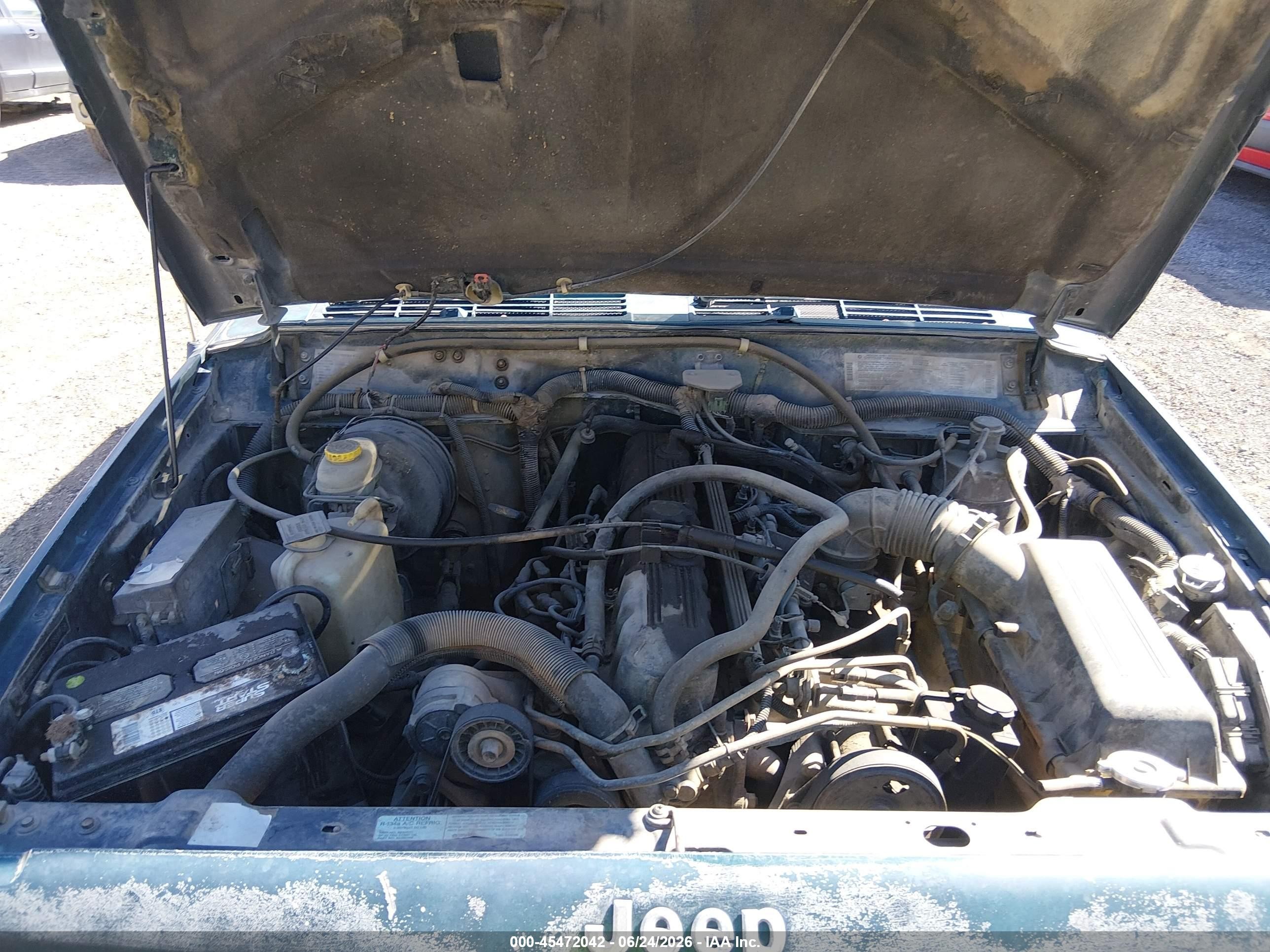 1995 Jeep Cherokee Sport Green vin: 1J4FN68S7SL609974