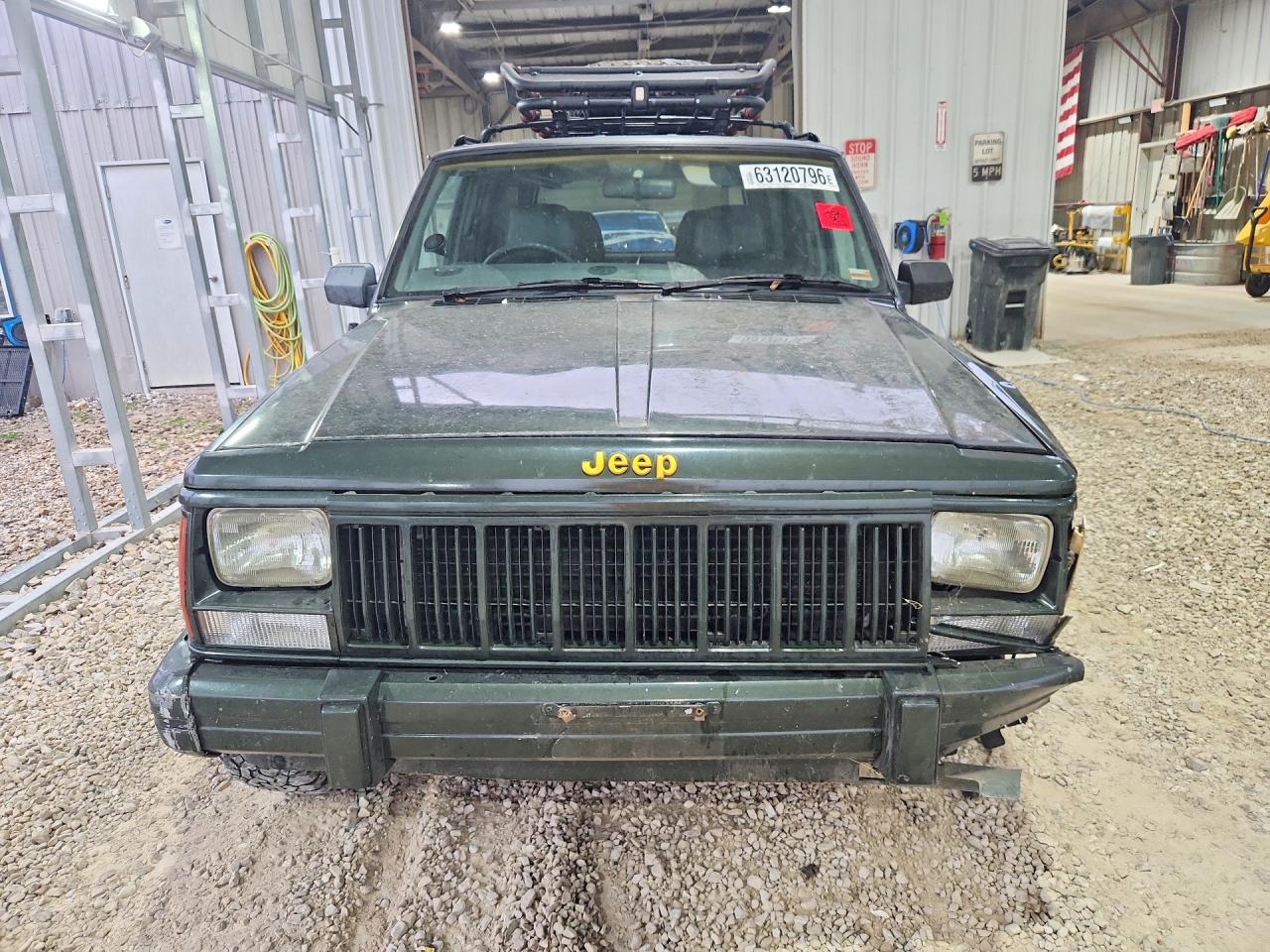 1995 Jeep Cherokee Limited(export) Зеленый vin: 1J4FN78S9SL589815