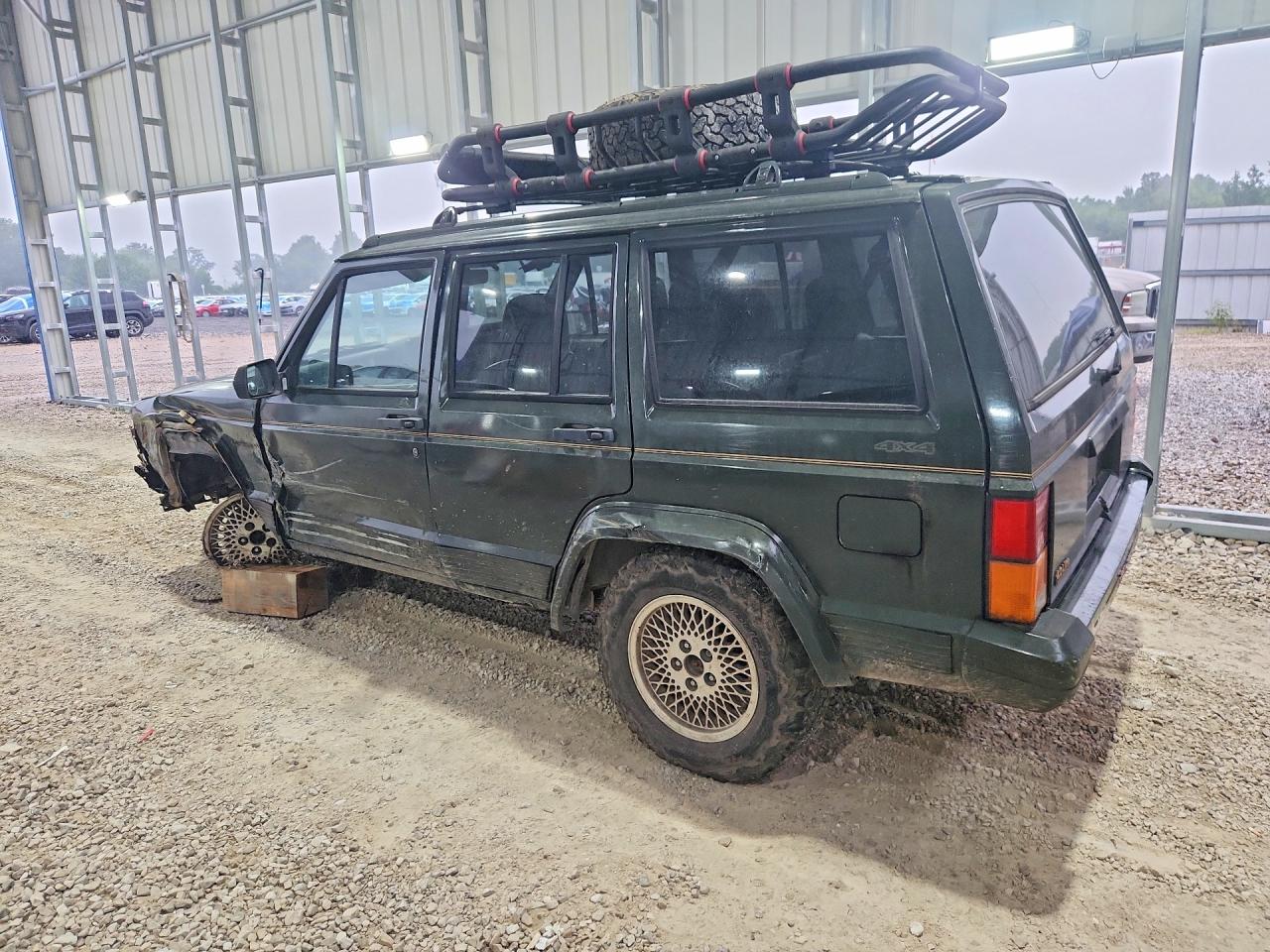 1995 Jeep Cherokee Limited(export) Зеленый vin: 1J4FN78S9SL589815