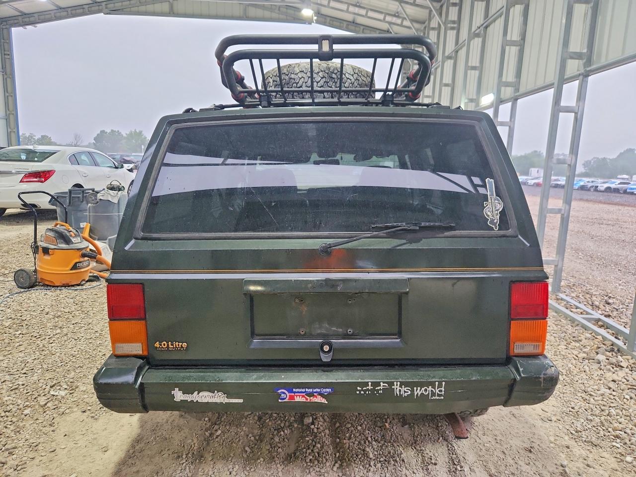 1995 Jeep Cherokee Limited(export) Зеленый vin: 1J4FN78S9SL589815