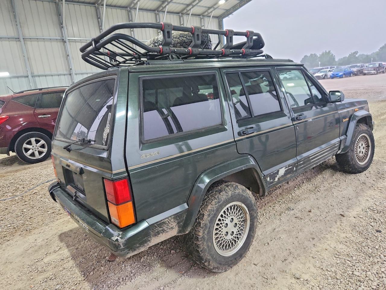 1995 Jeep Cherokee Limited(export) Зеленый vin: 1J4FN78S9SL589815