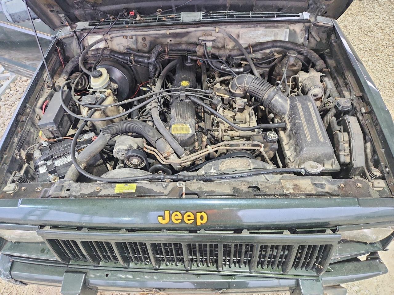 1995 Jeep Cherokee Limited(export) Зеленый vin: 1J4FN78S9SL589815