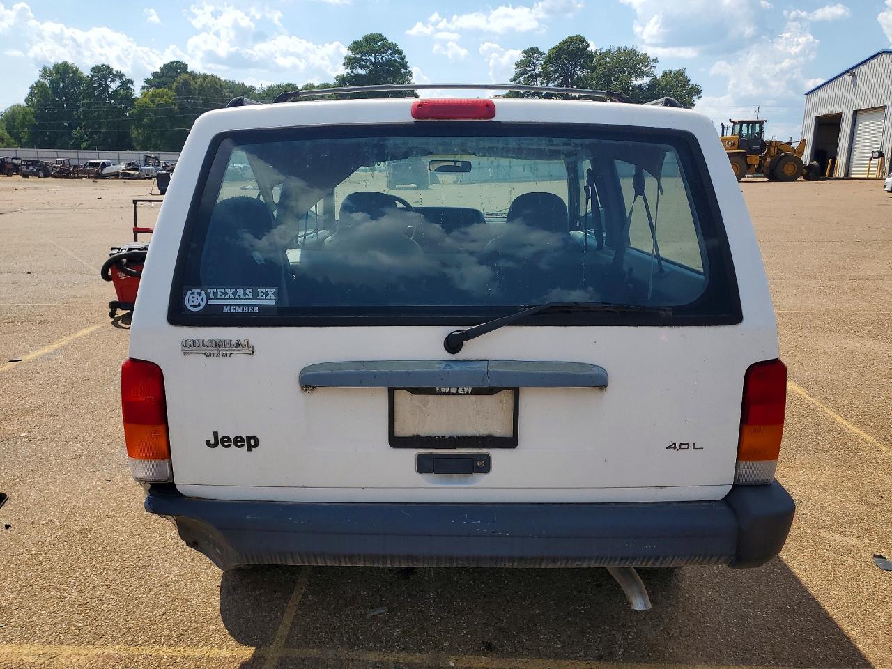 1997 Jeep Cherokee Se White vin: 1J4FT27S3VL547364