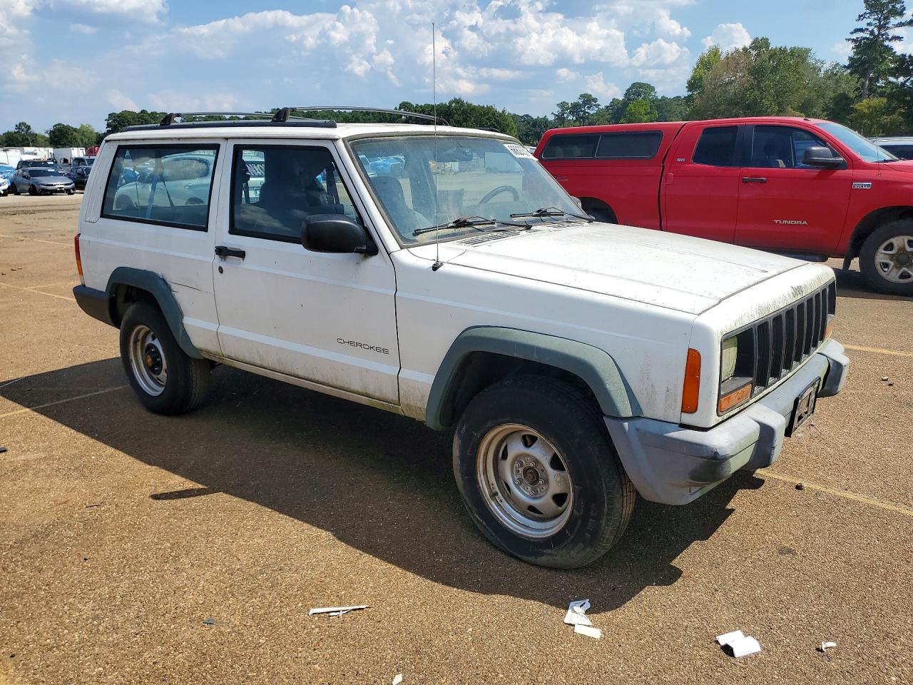 1997 Jeep Cherokee Se White vin: 1J4FT27S3VL547364