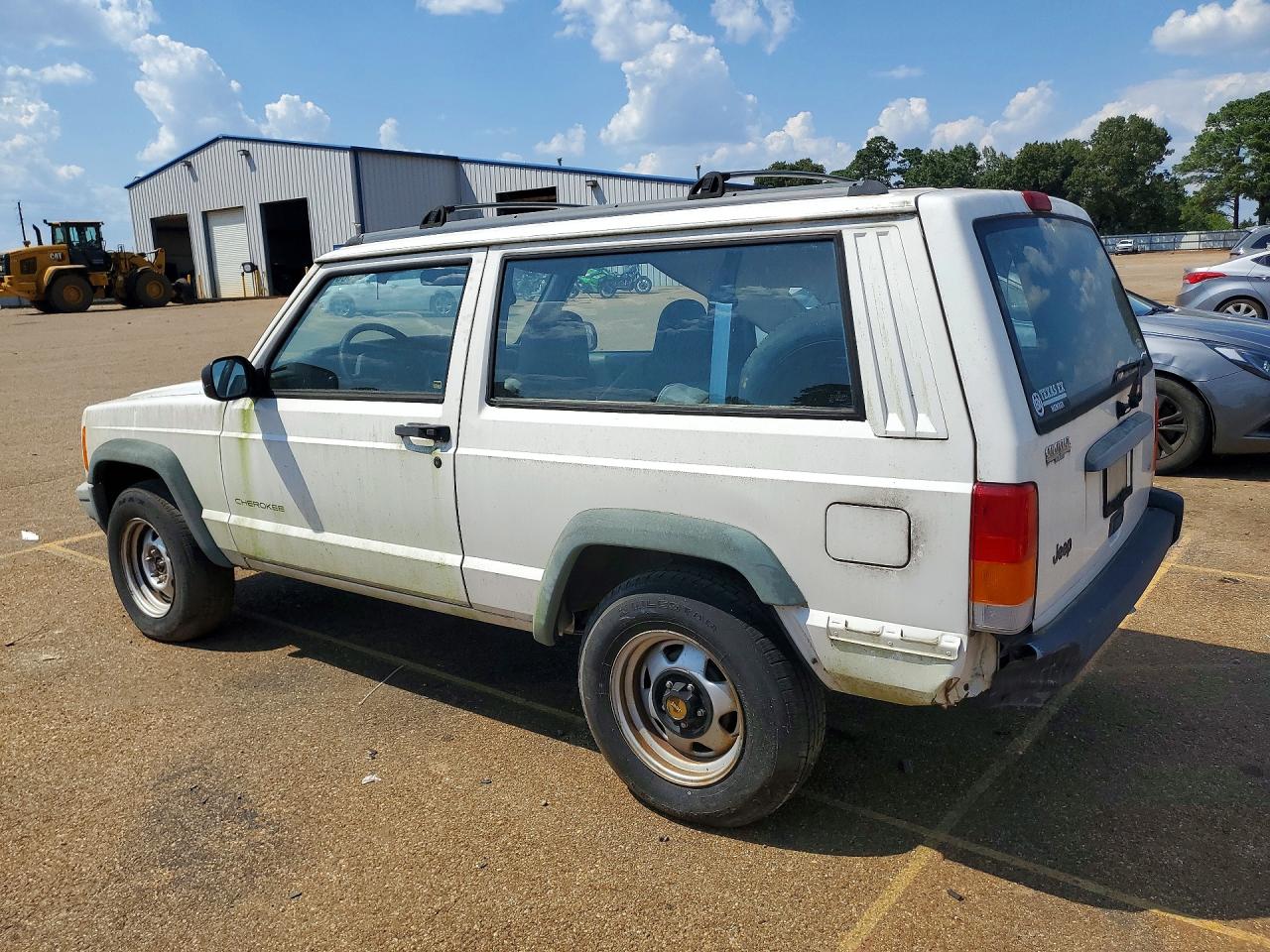 1997 Jeep Cherokee Se White vin: 1J4FT27S3VL547364