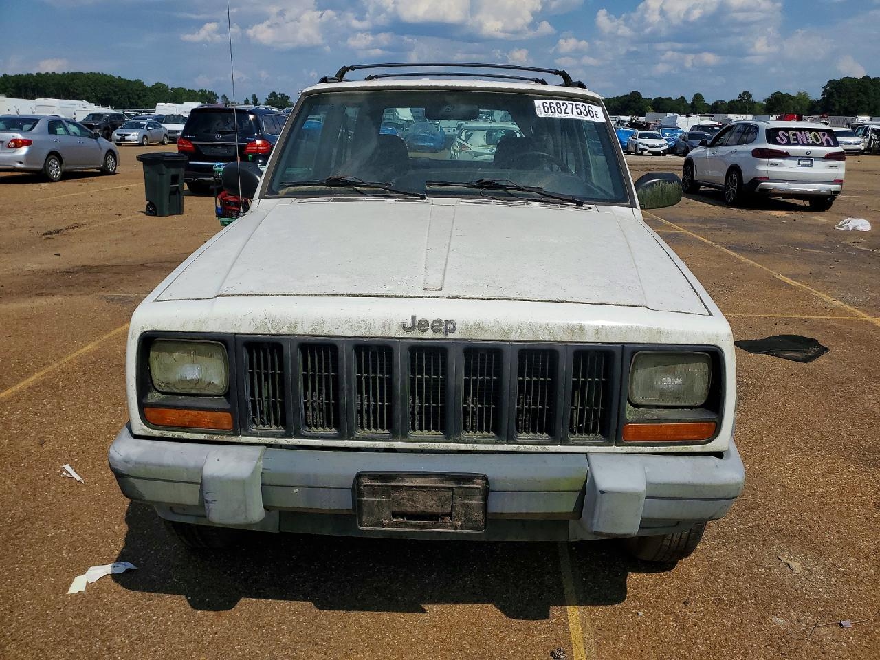 1997 Jeep Cherokee Se White vin: 1J4FT27S3VL547364