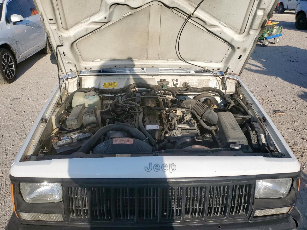 1993 Jeep Cherokee White vin: 1J4FT27S6PL626062