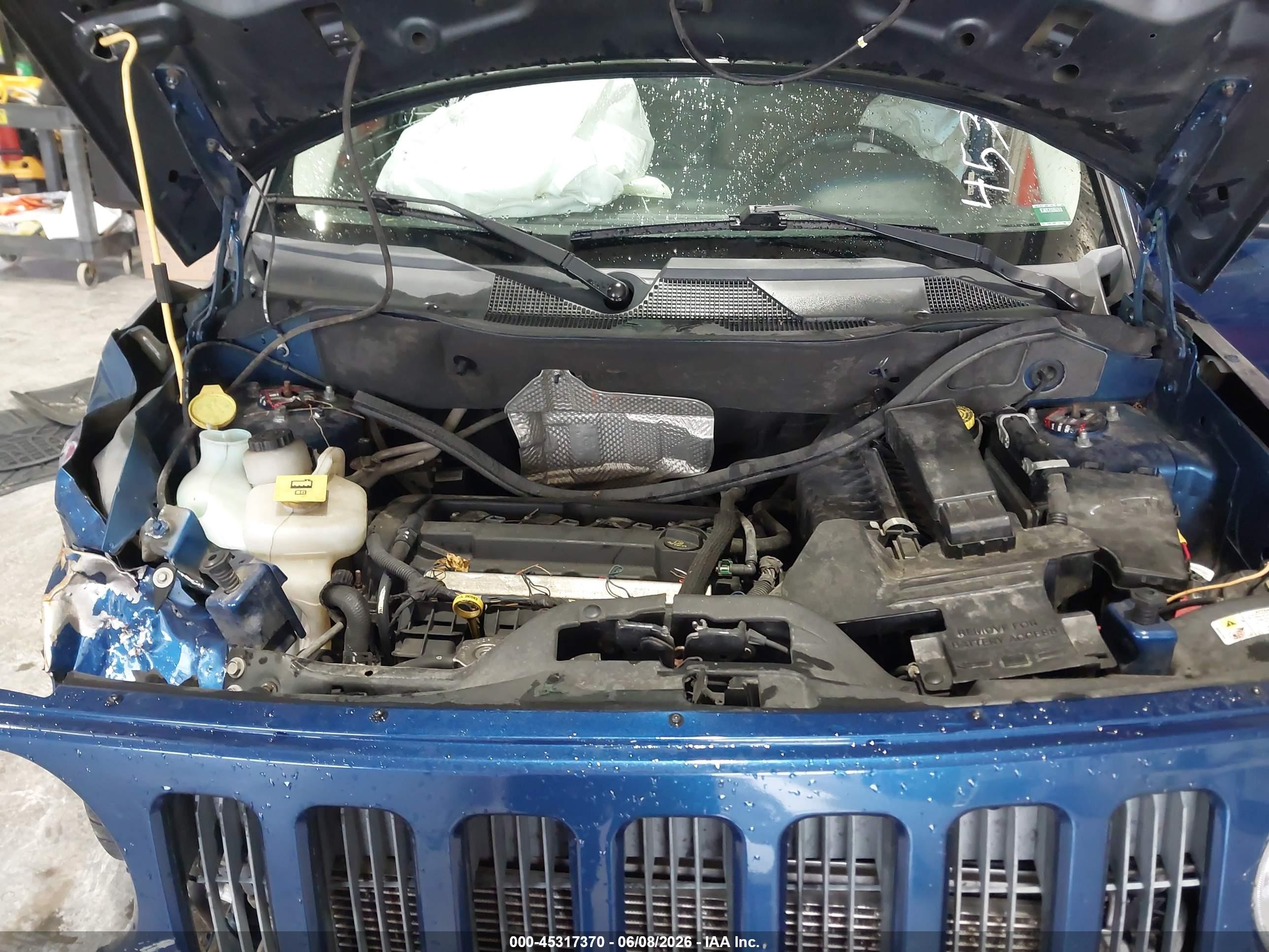 2009 Jeep Patriot Sport Blue vin: 1J4FT28A39D195179