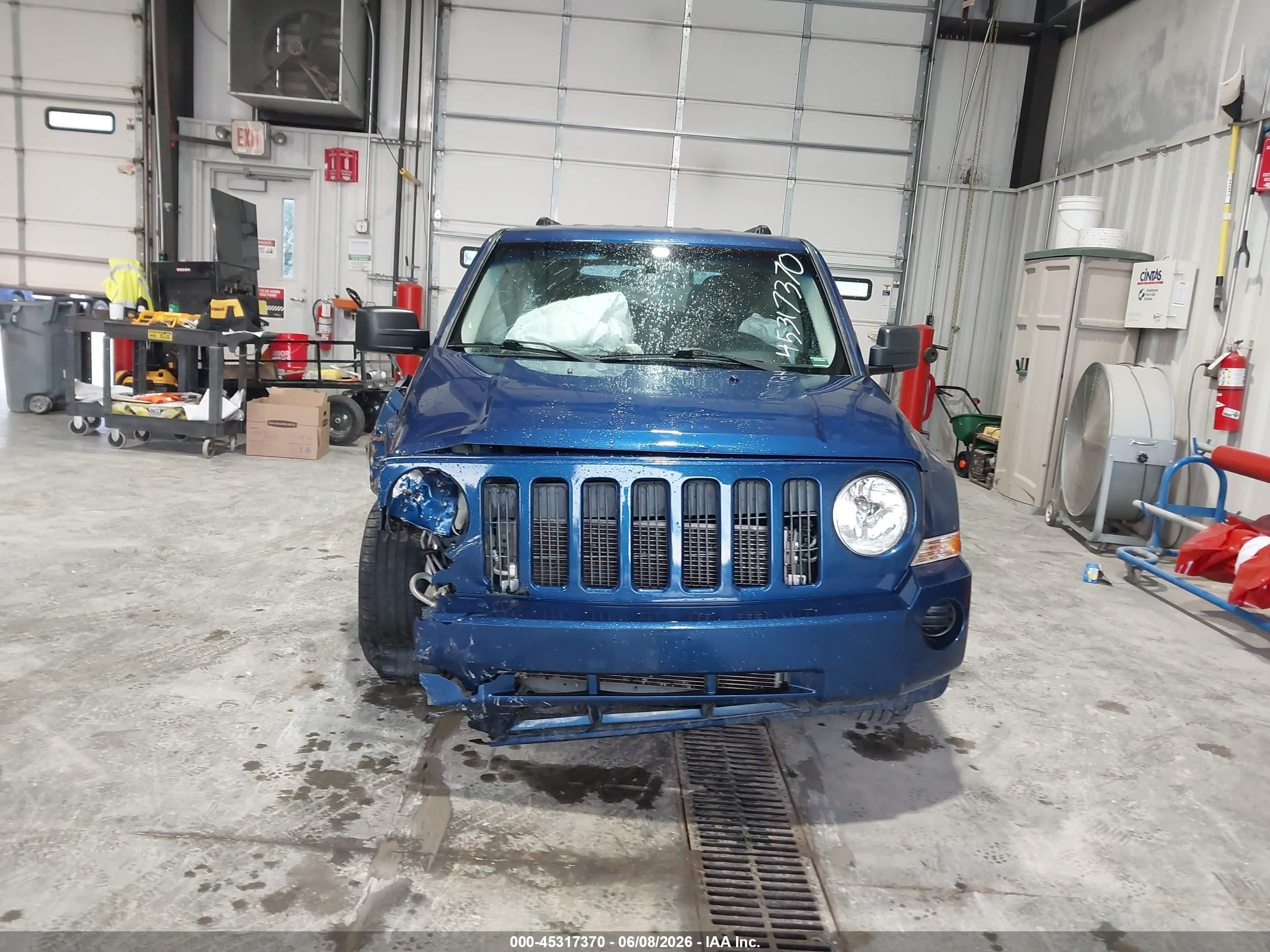 2009 Jeep Patriot Sport Blue vin: 1J4FT28A39D195179