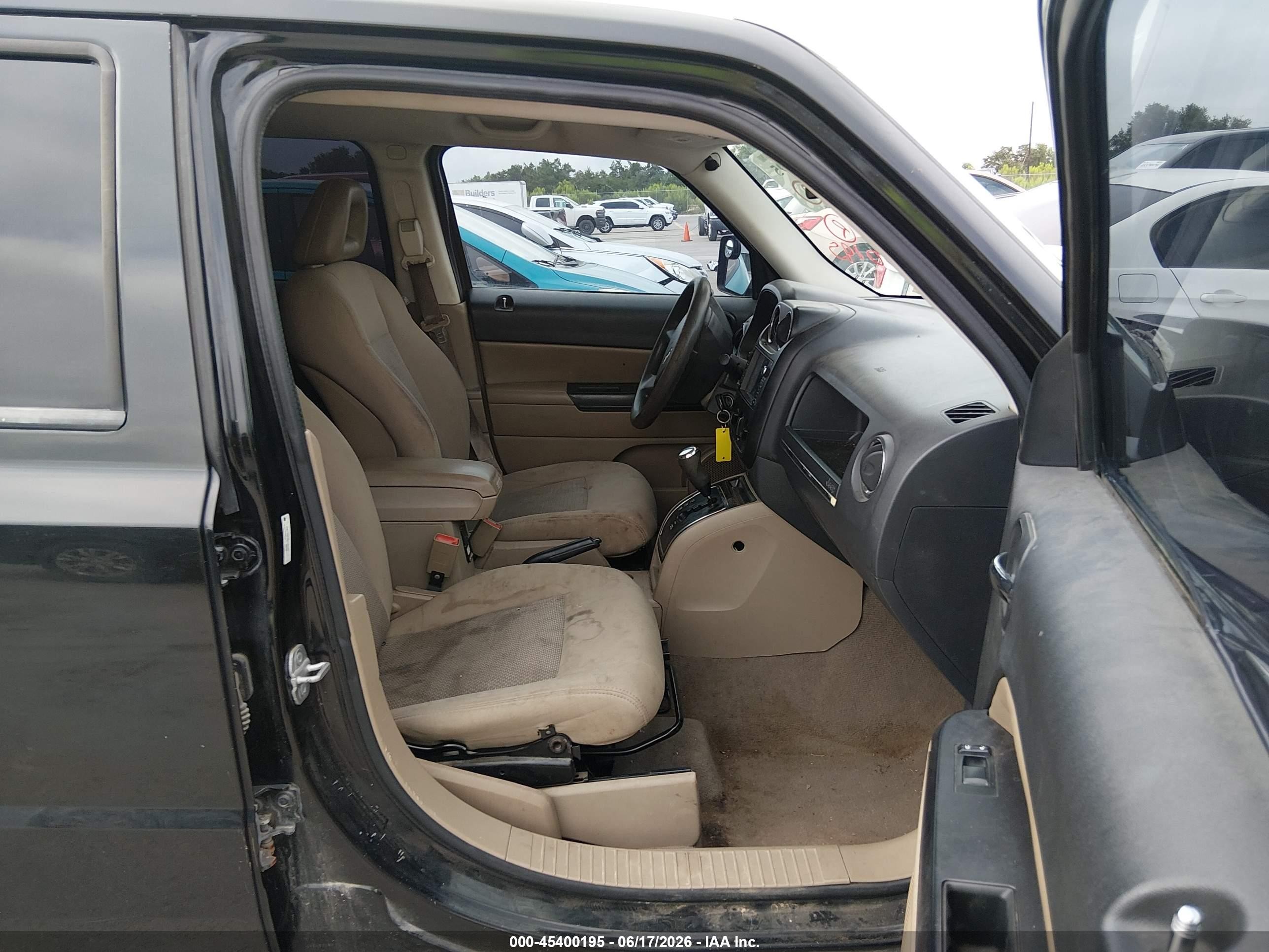 2009 Jeep Patriot Sport Black vin: 1J4FT28A49D130289