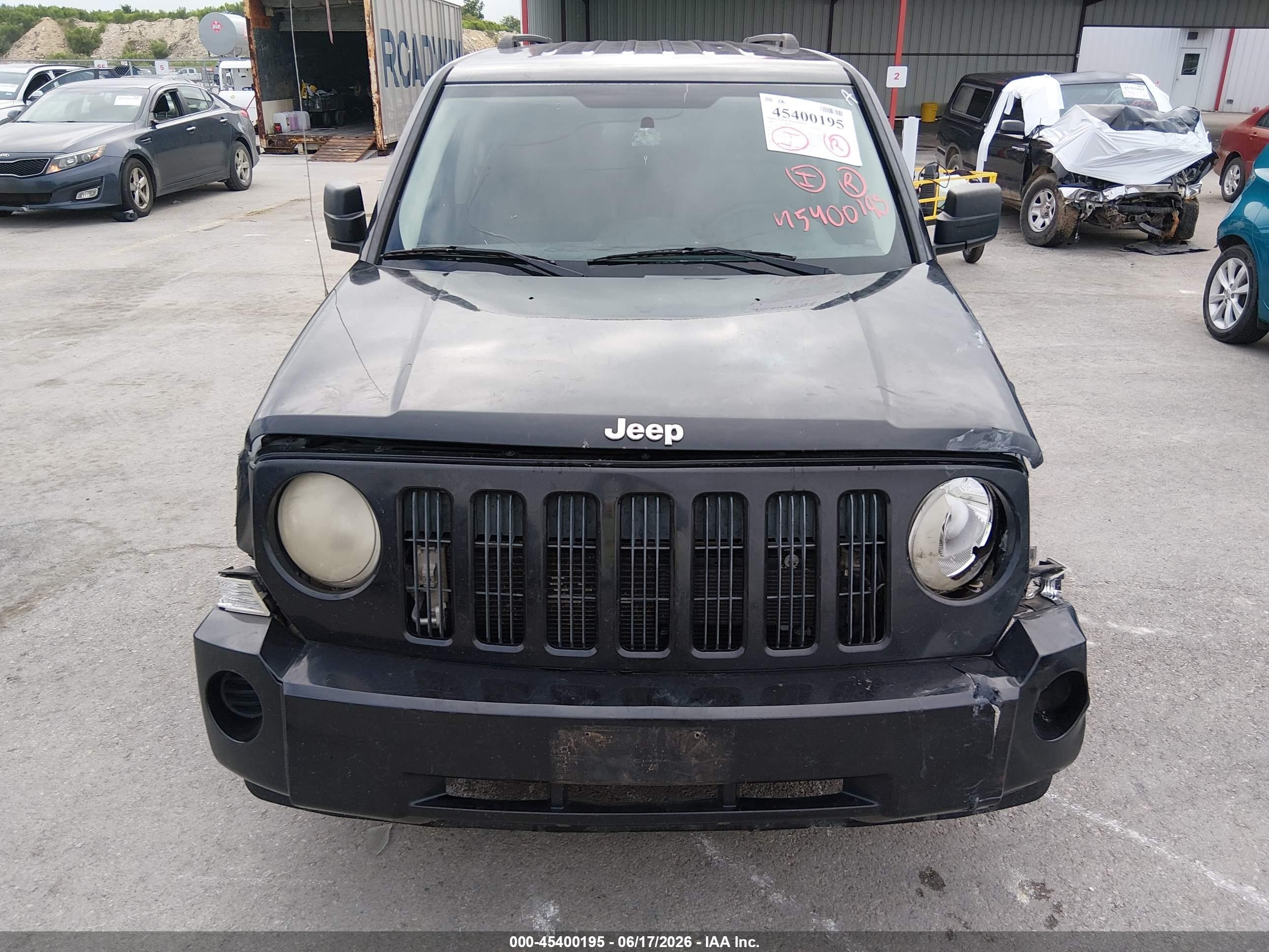 2009 Jeep Patriot Sport Black vin: 1J4FT28A49D130289