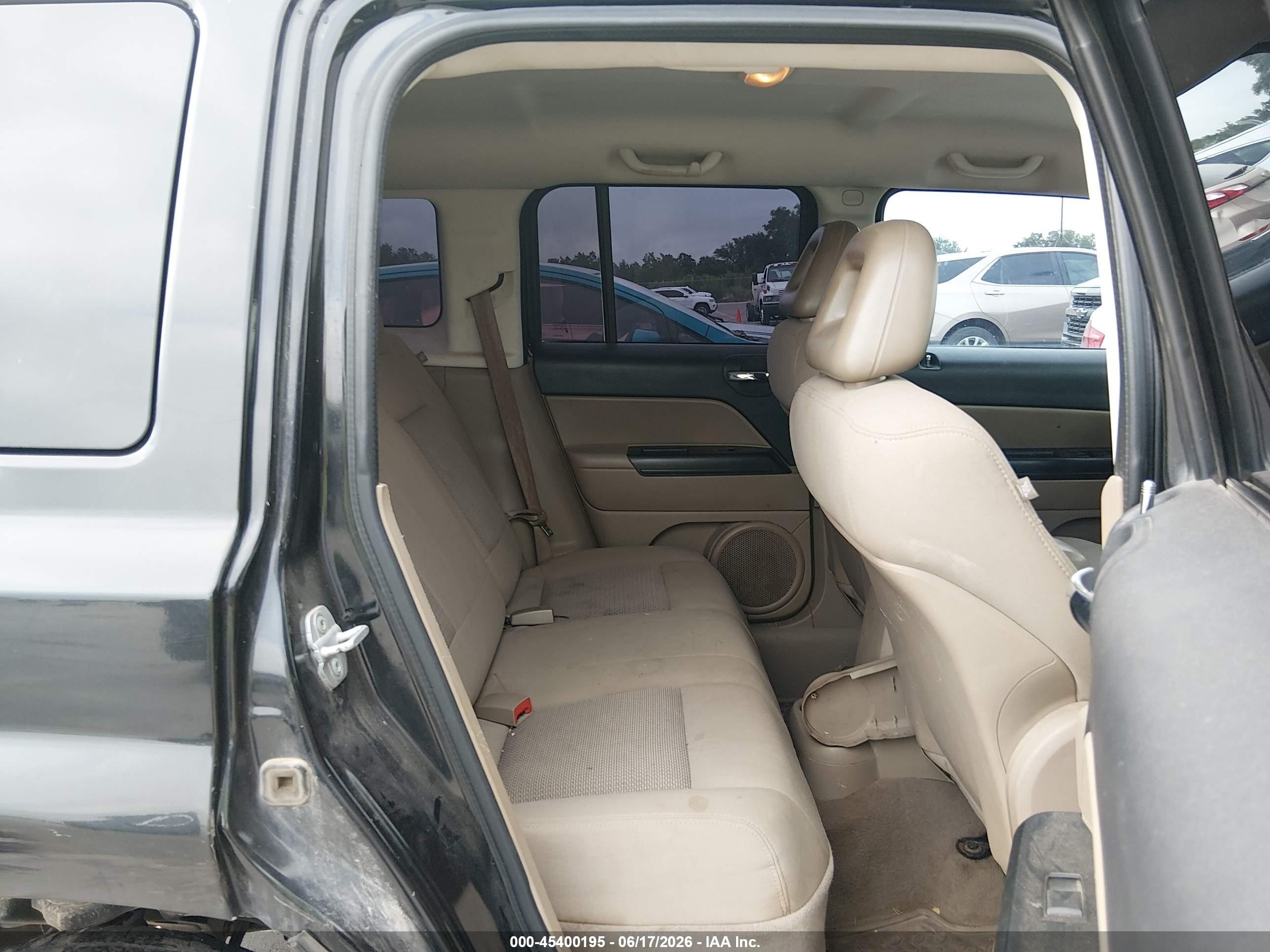 2009 Jeep Patriot Sport Black vin: 1J4FT28A49D130289