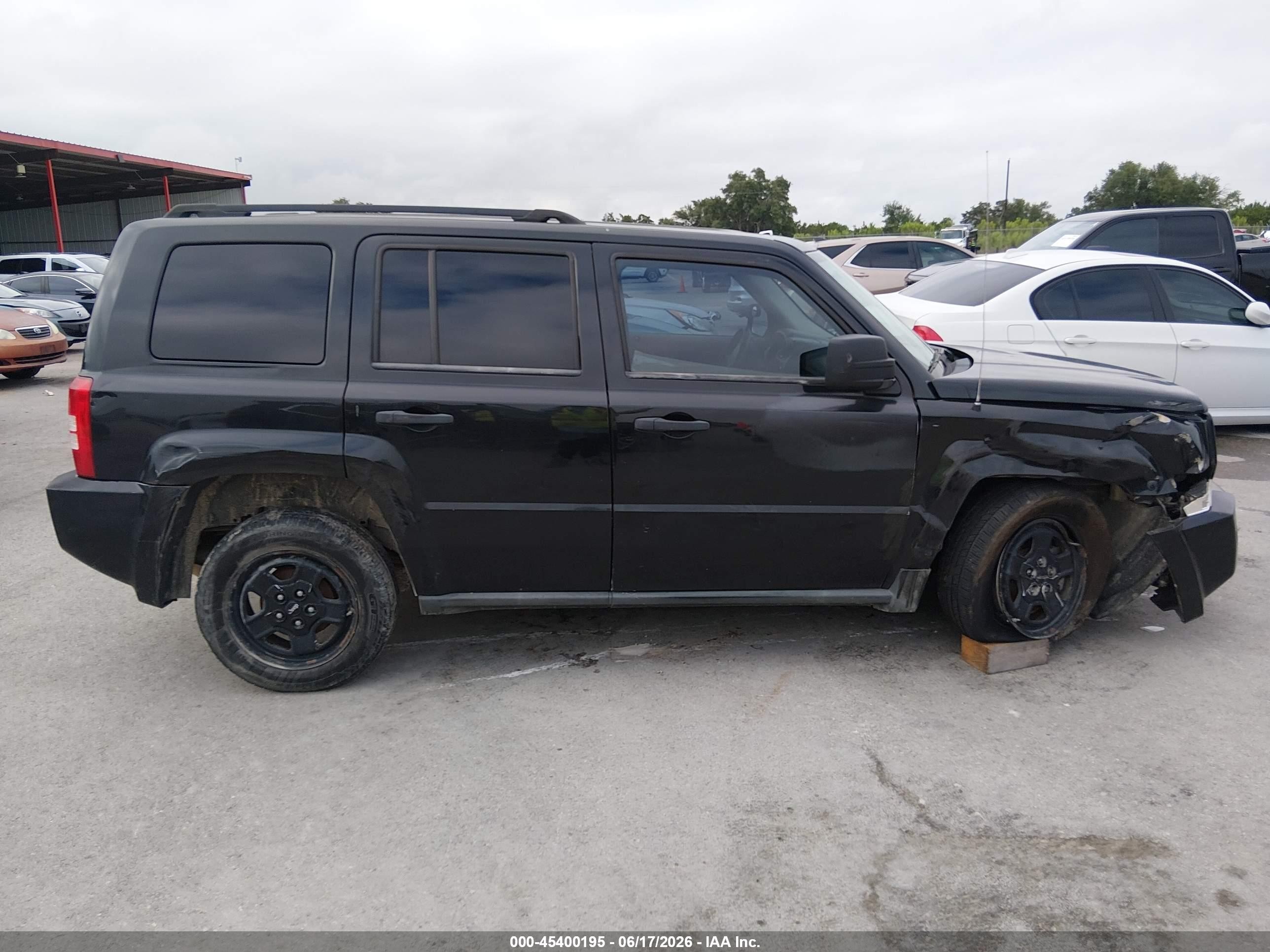 2009 Jeep Patriot Sport Black vin: 1J4FT28A49D130289