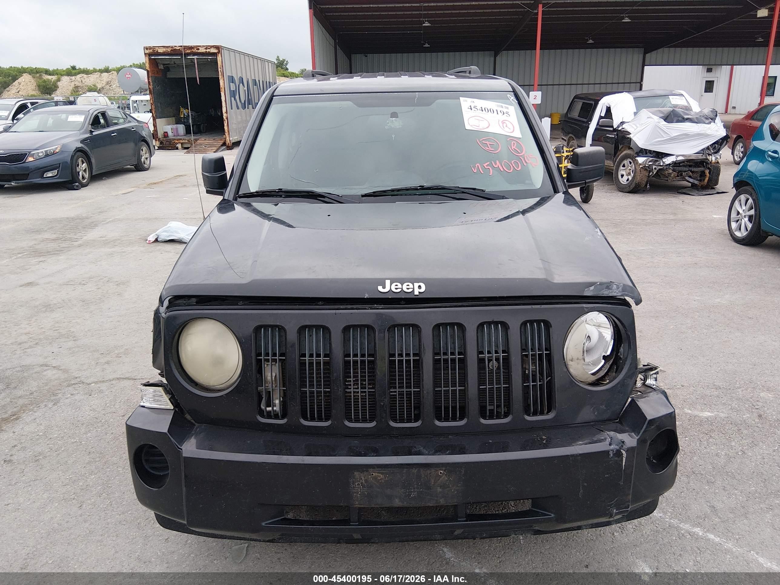 2009 Jeep Patriot Sport Black vin: 1J4FT28A49D130289