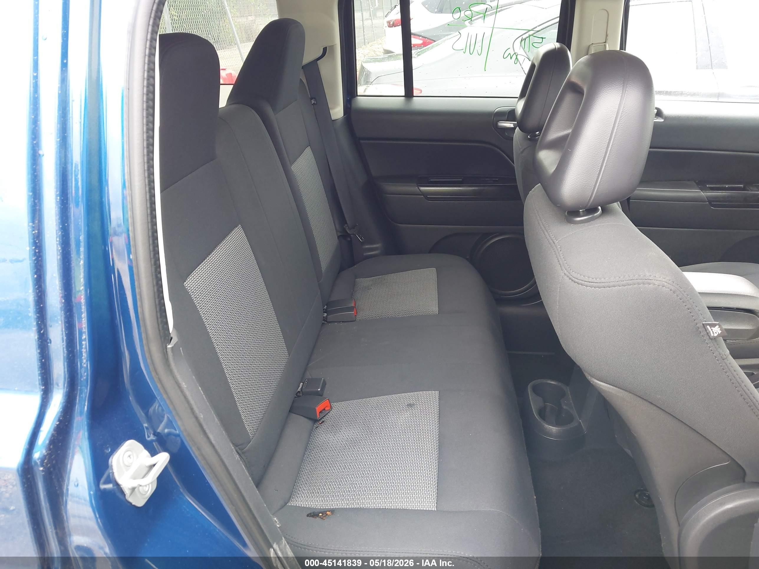 2009 Jeep Patriot Sport Blue vin: 1J4FT28A49D159176