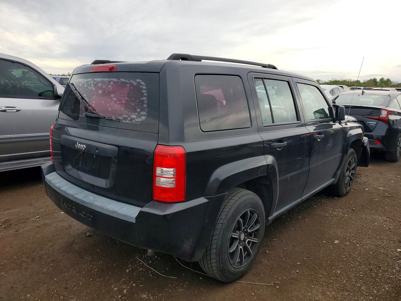 2009 Jeep Patriot Black vin: 1J4FT28A79D126298