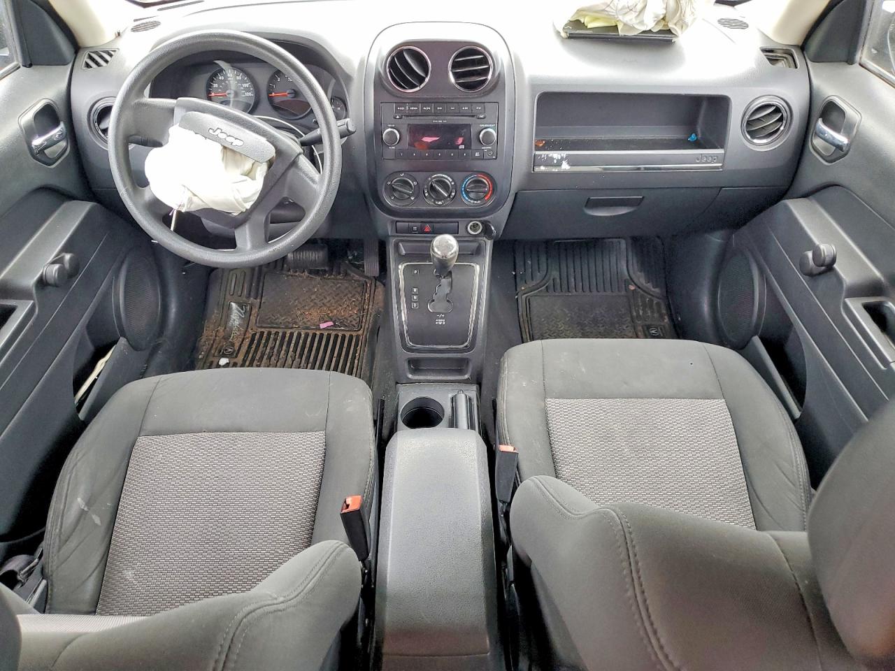 2009 Jeep Patriot Black vin: 1J4FT28A79D126298
