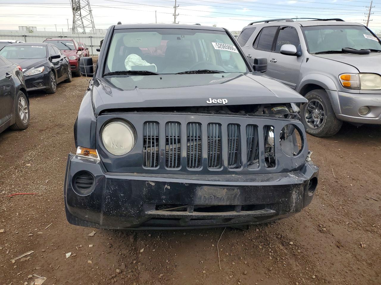 2009 Jeep Patriot Black vin: 1J4FT28A79D126298