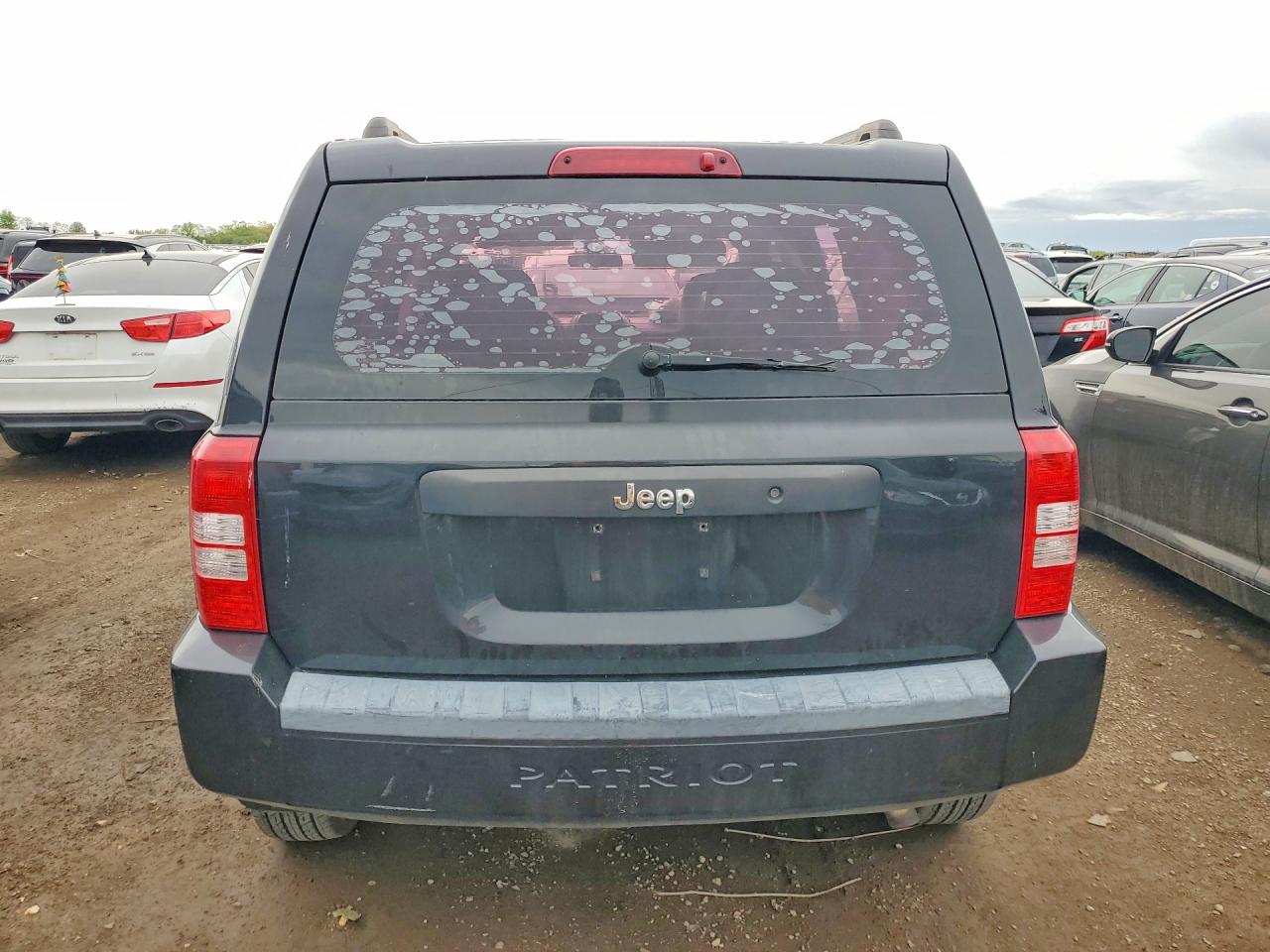 2009 Jeep Patriot Black vin: 1J4FT28A79D126298